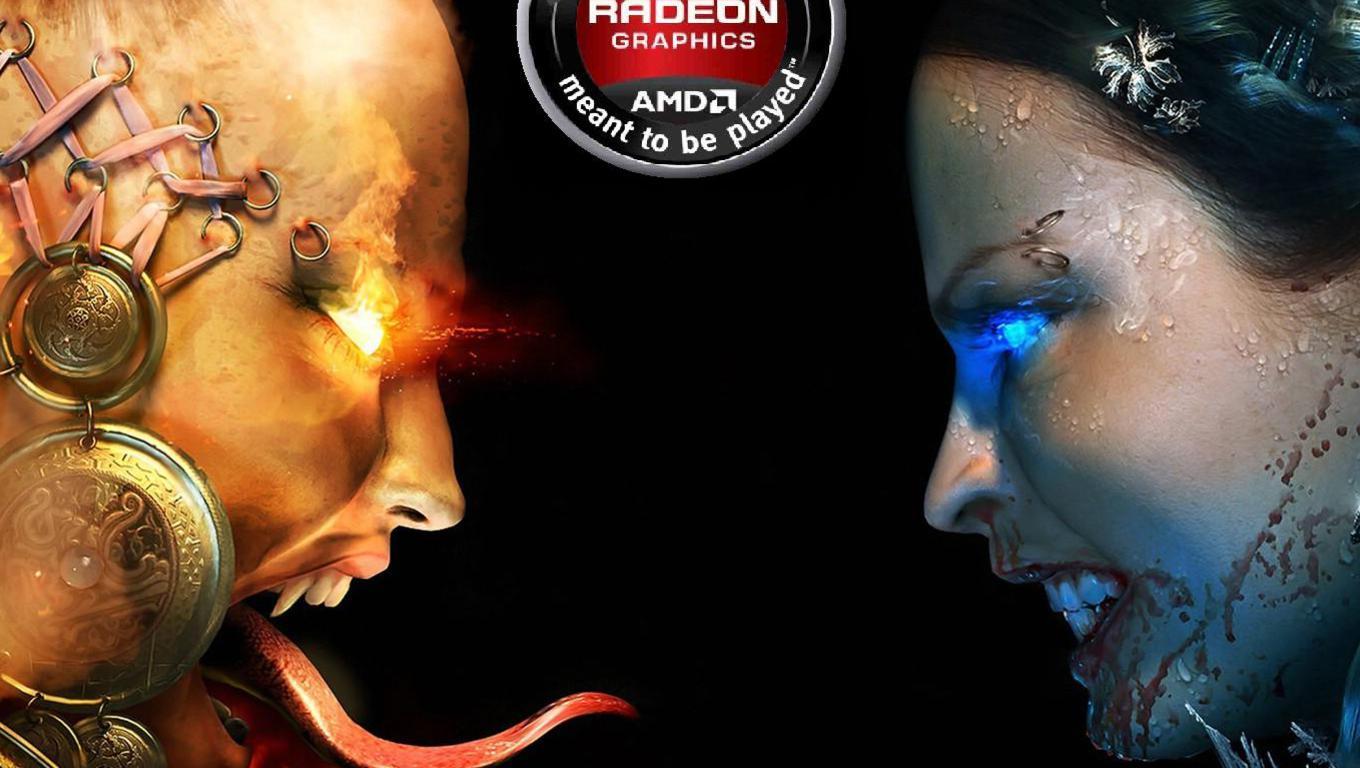 wallpaper design: Free Download ATI Radeon Wallpaper