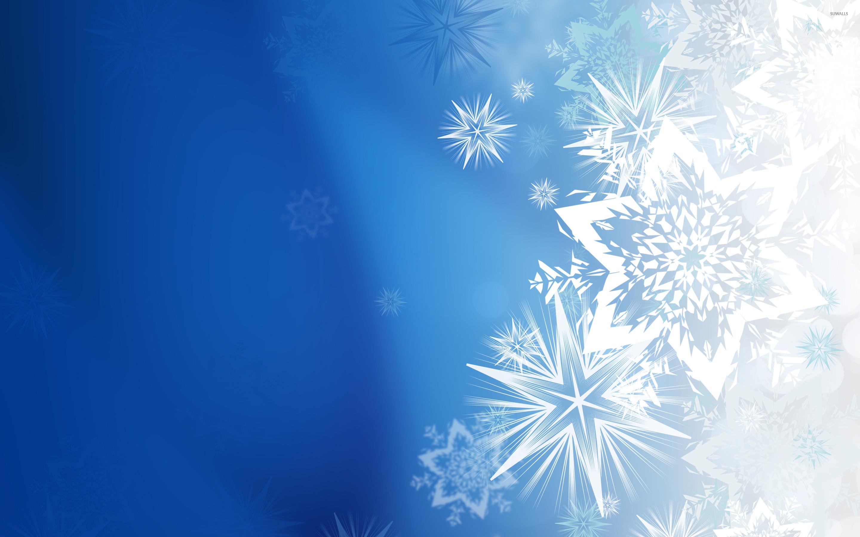 snowflakes wallpaper