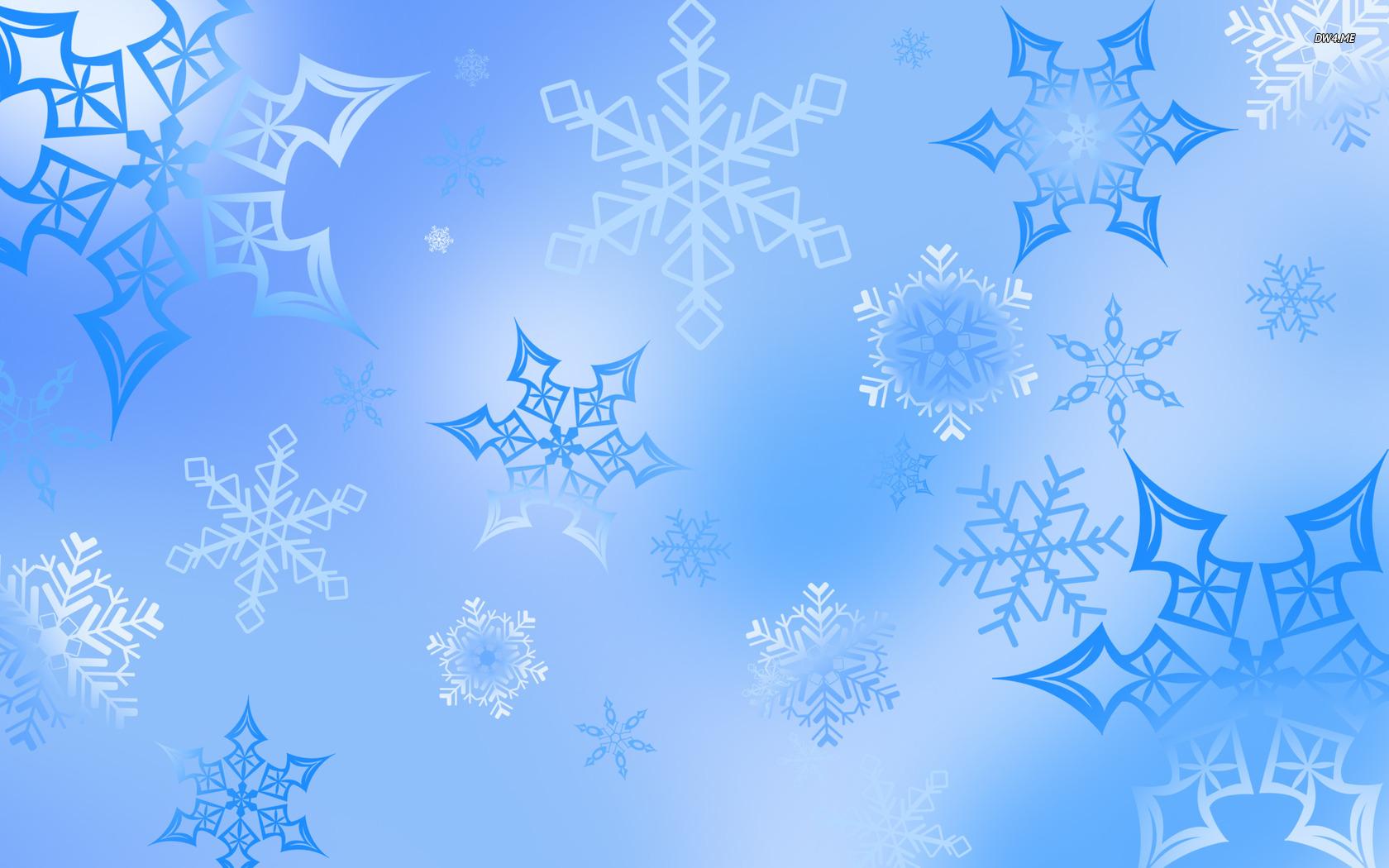 Snowflakes Wallpaper 1680x #E1AK964