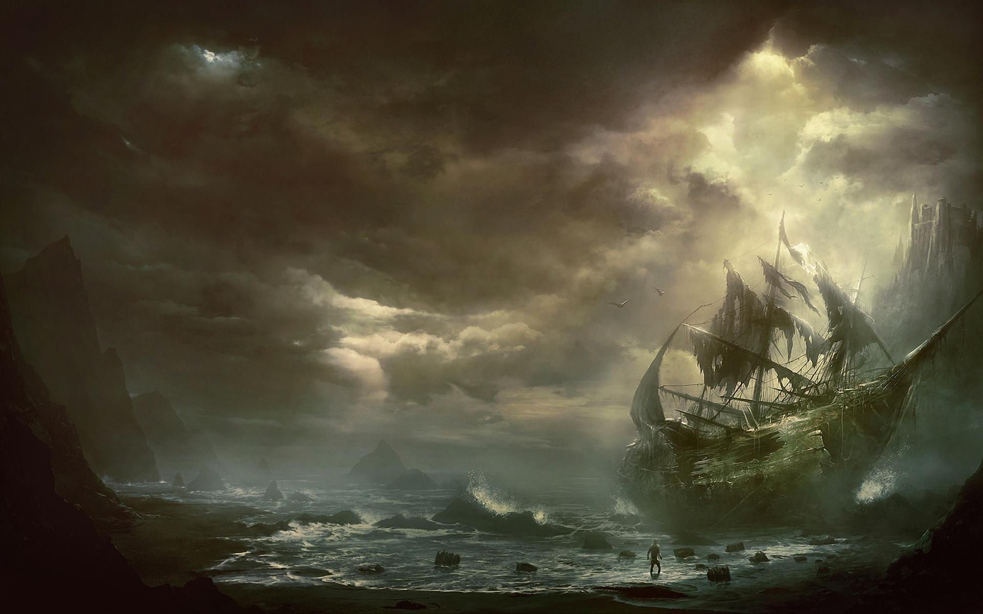 Ghost Ship Wallpaper, Picture