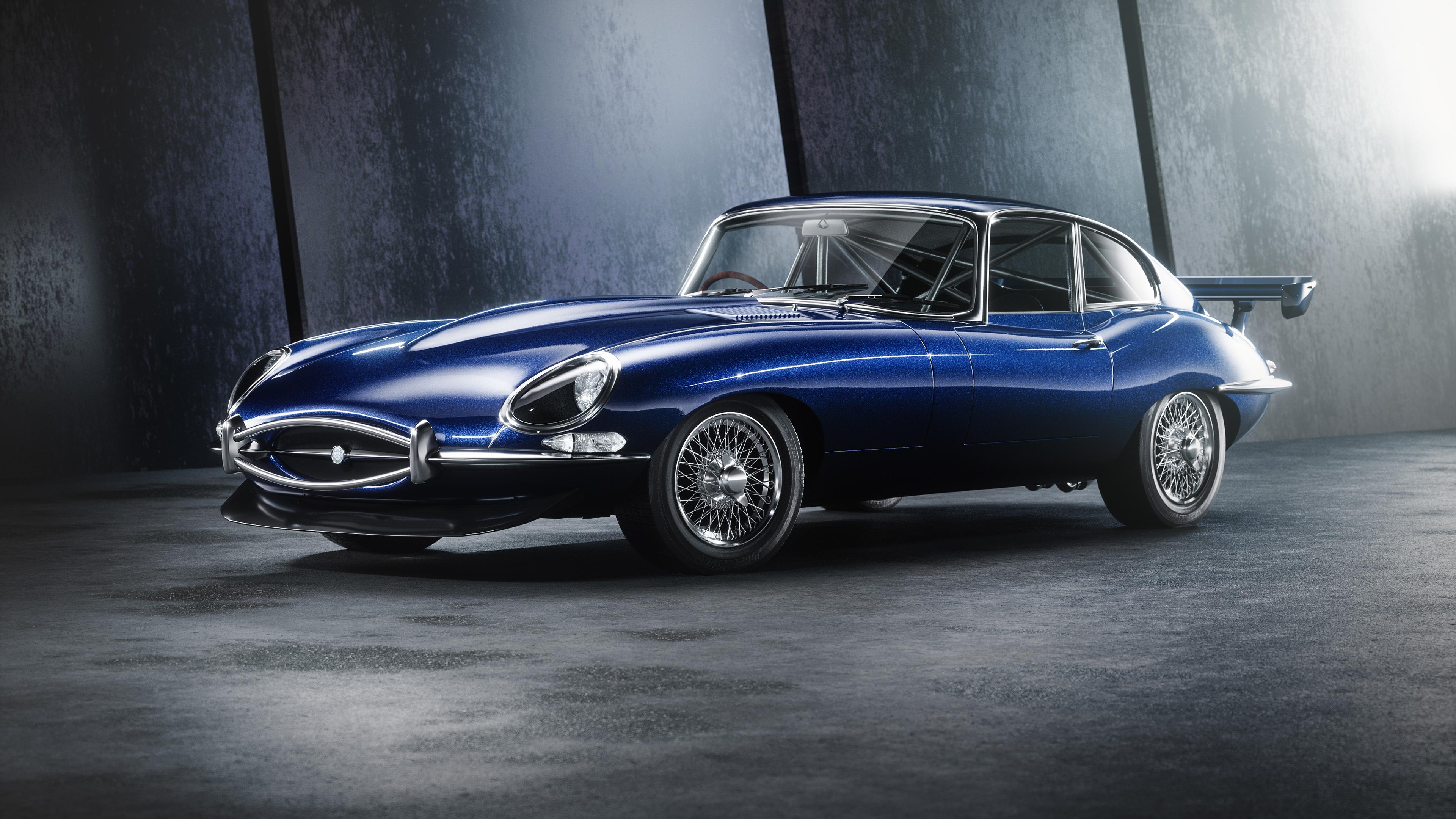 Jaguar E Type 4K Wallpaper. HD Car Wallpaper