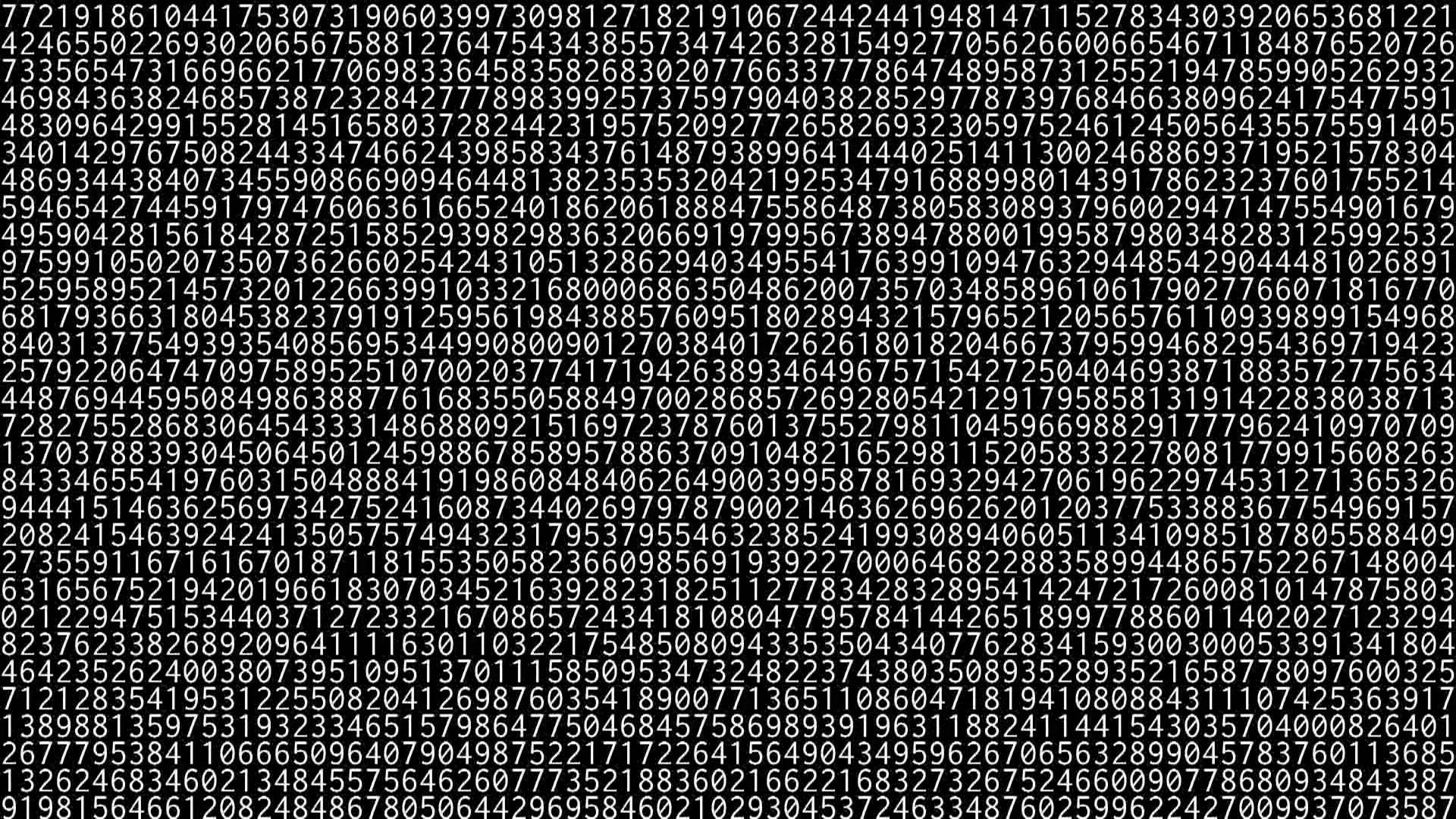 Digits Of Pi Wallpapers Wallpaper Cave