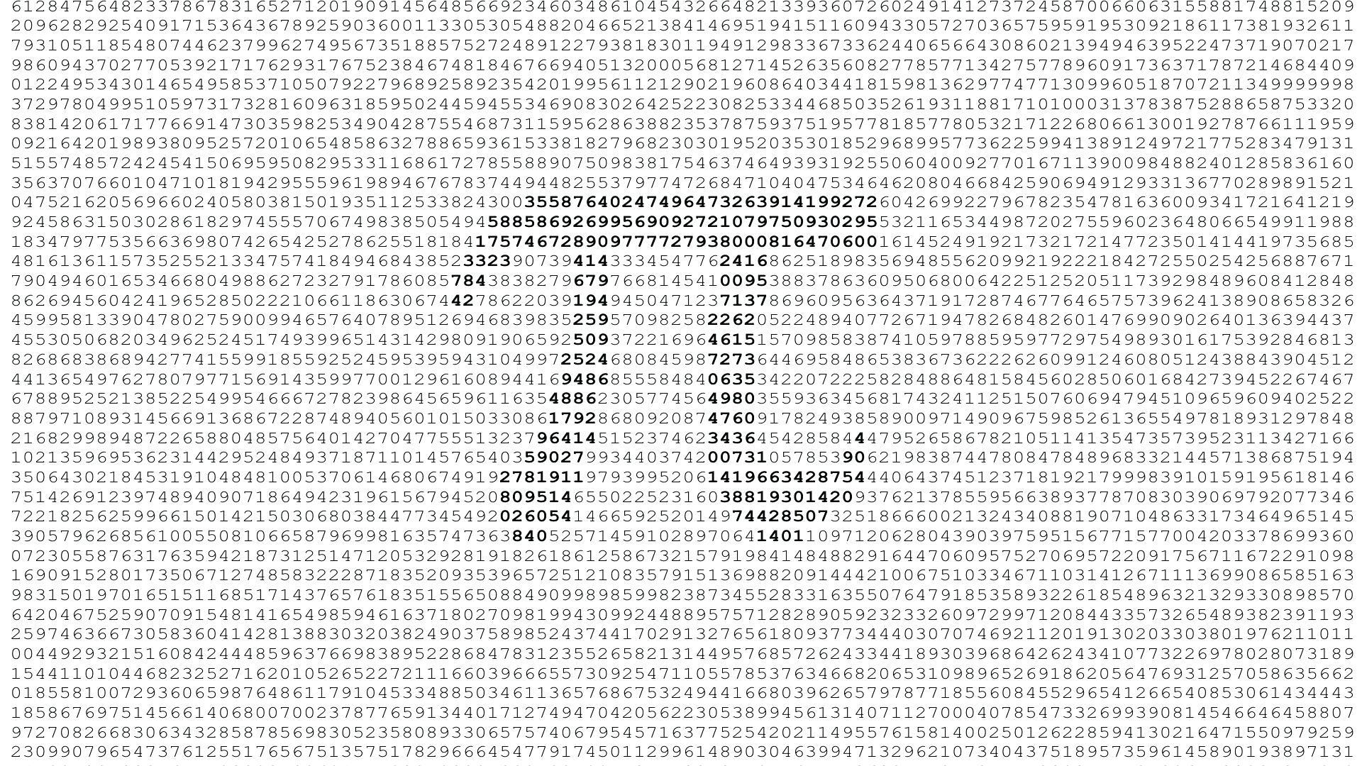 Pi Full Number Math Glimpses In The History Of A Great Number Pi