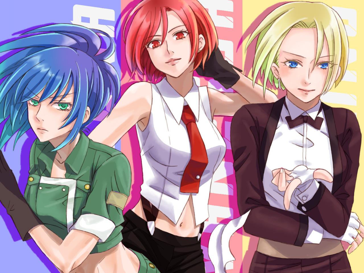 Leona Heidern of Fighters Anime Image Board