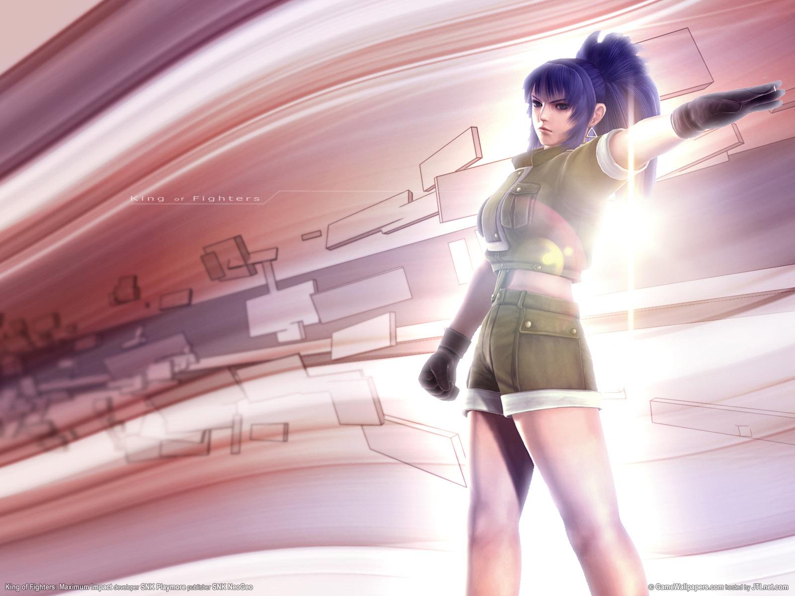 Leona Heidern of Fighters Anime Image Board