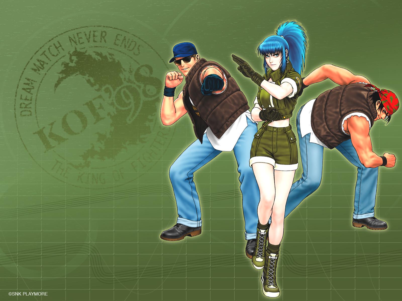 Leona Heidern of Fighters Anime Image Board