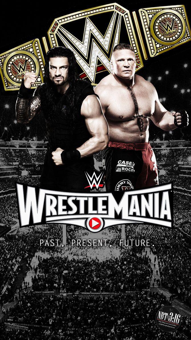Roman Reigns vs. Brock Lesnar WrestleMania 31 by takezer0. Roman