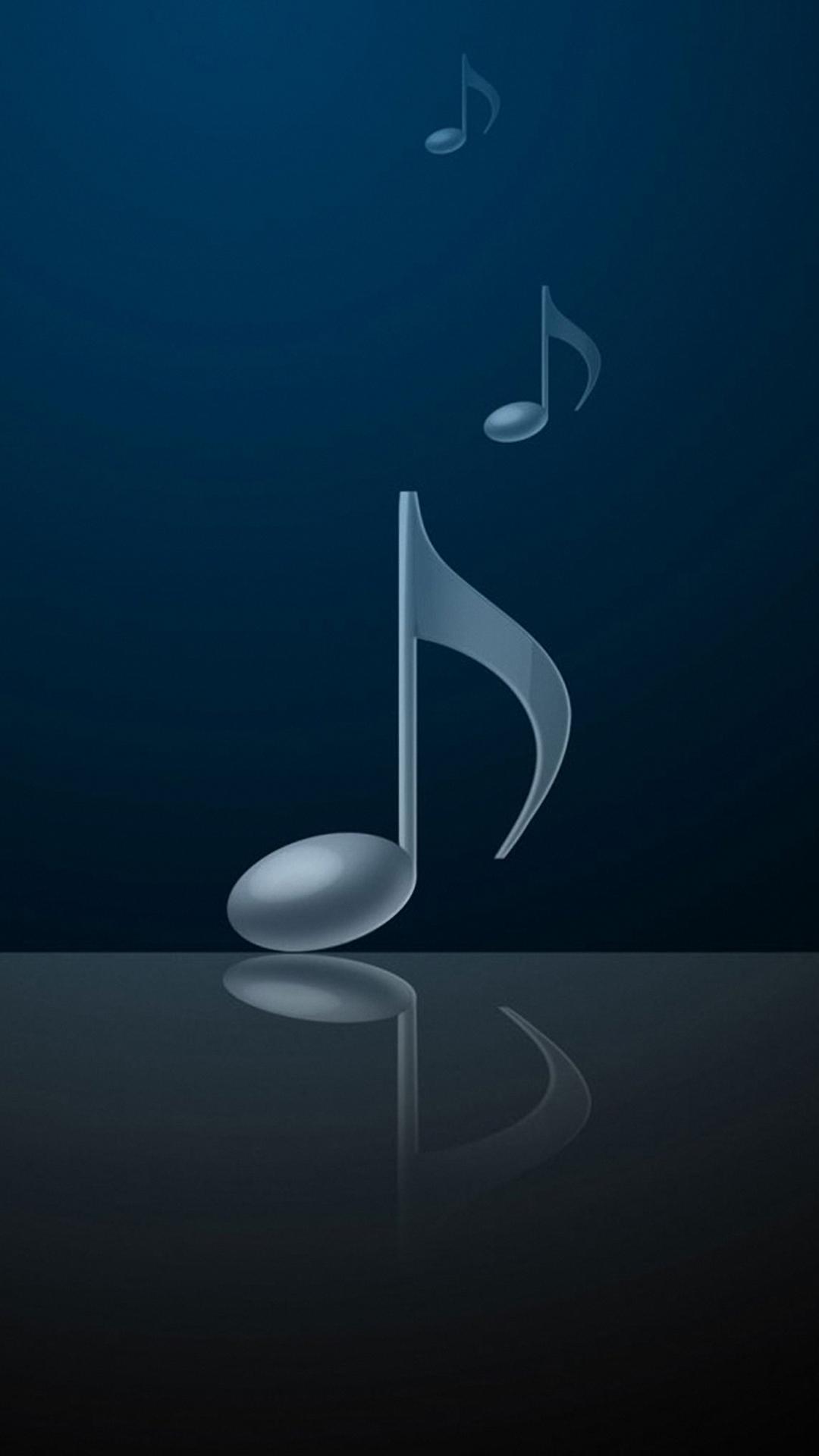 3D Music Notes IPhone 6s Wallpaper HD