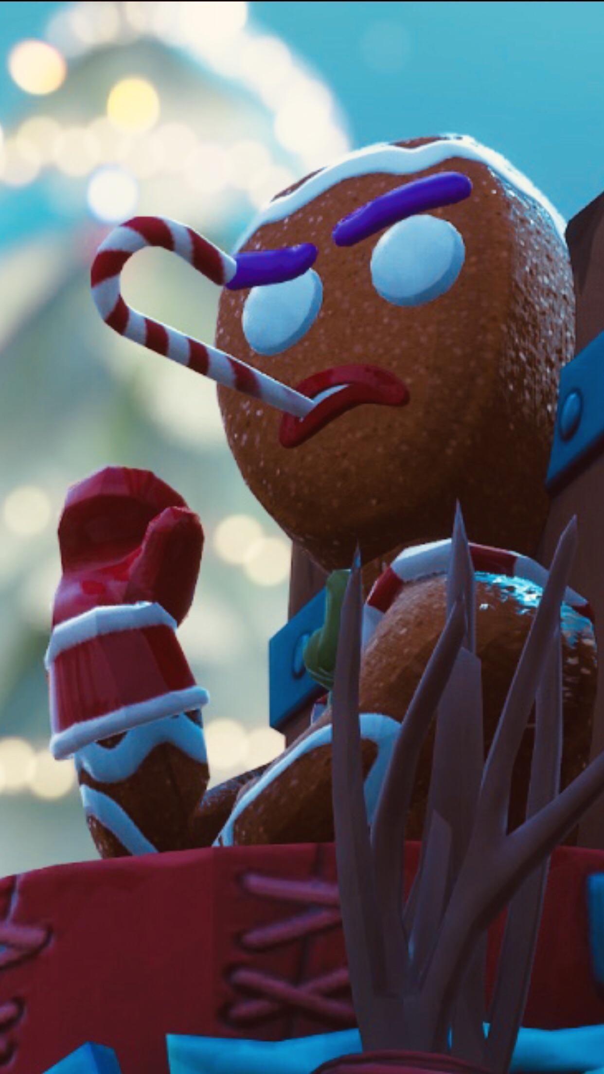 Fortnite Gingerbread Wallpapers Wallpaper Cave