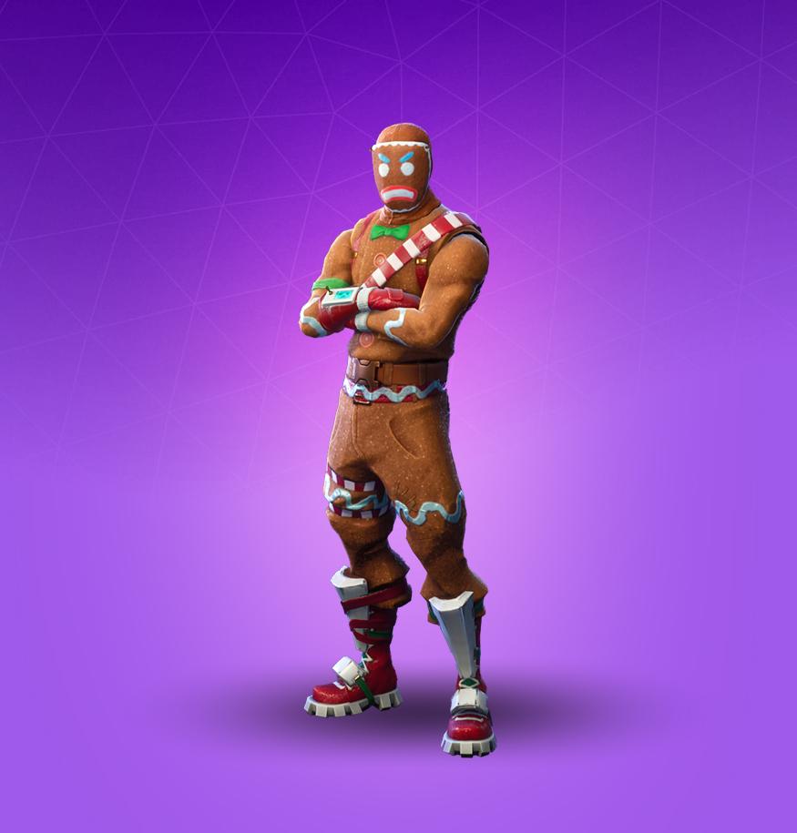 Fortnite Gingerbread Wallpapers Wallpaper Cave