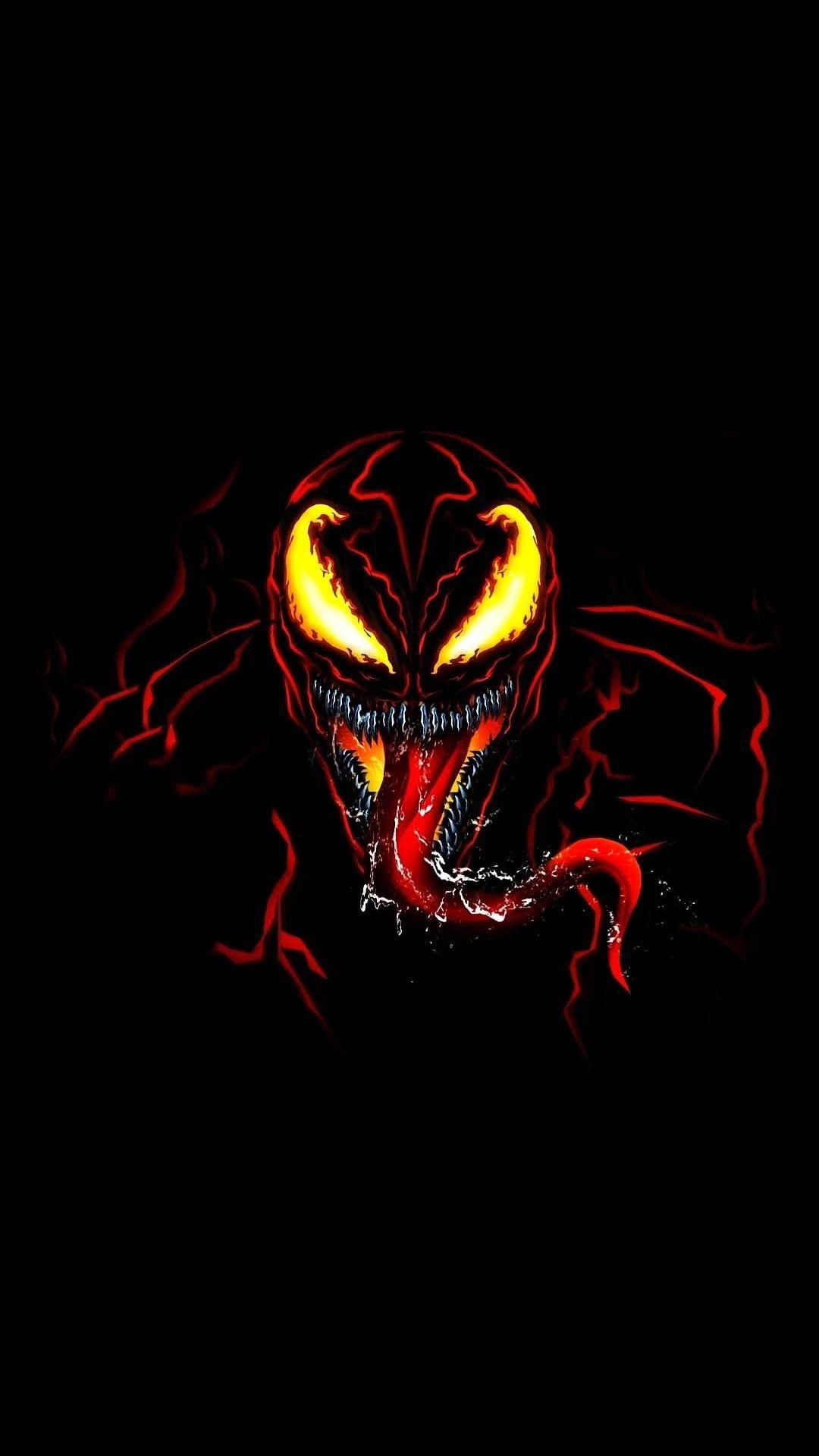 Venom Red iPhone Wallpaper. venom. iPhone wallpaper