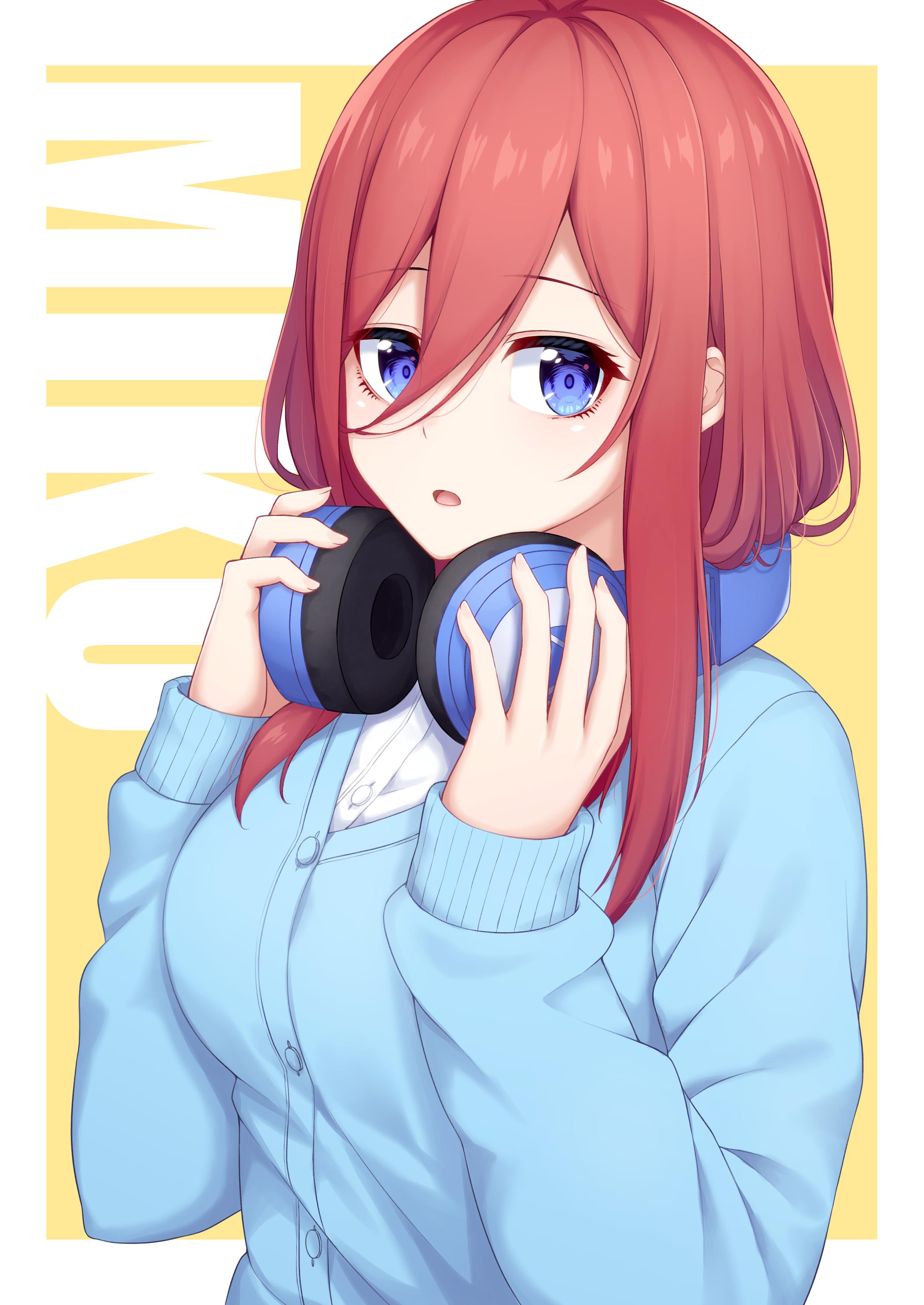 Miku Nakano Cute Pfp Nakano Kawaii Hanayome Toubun Chica Gotoubun Quintessential Quintuplets