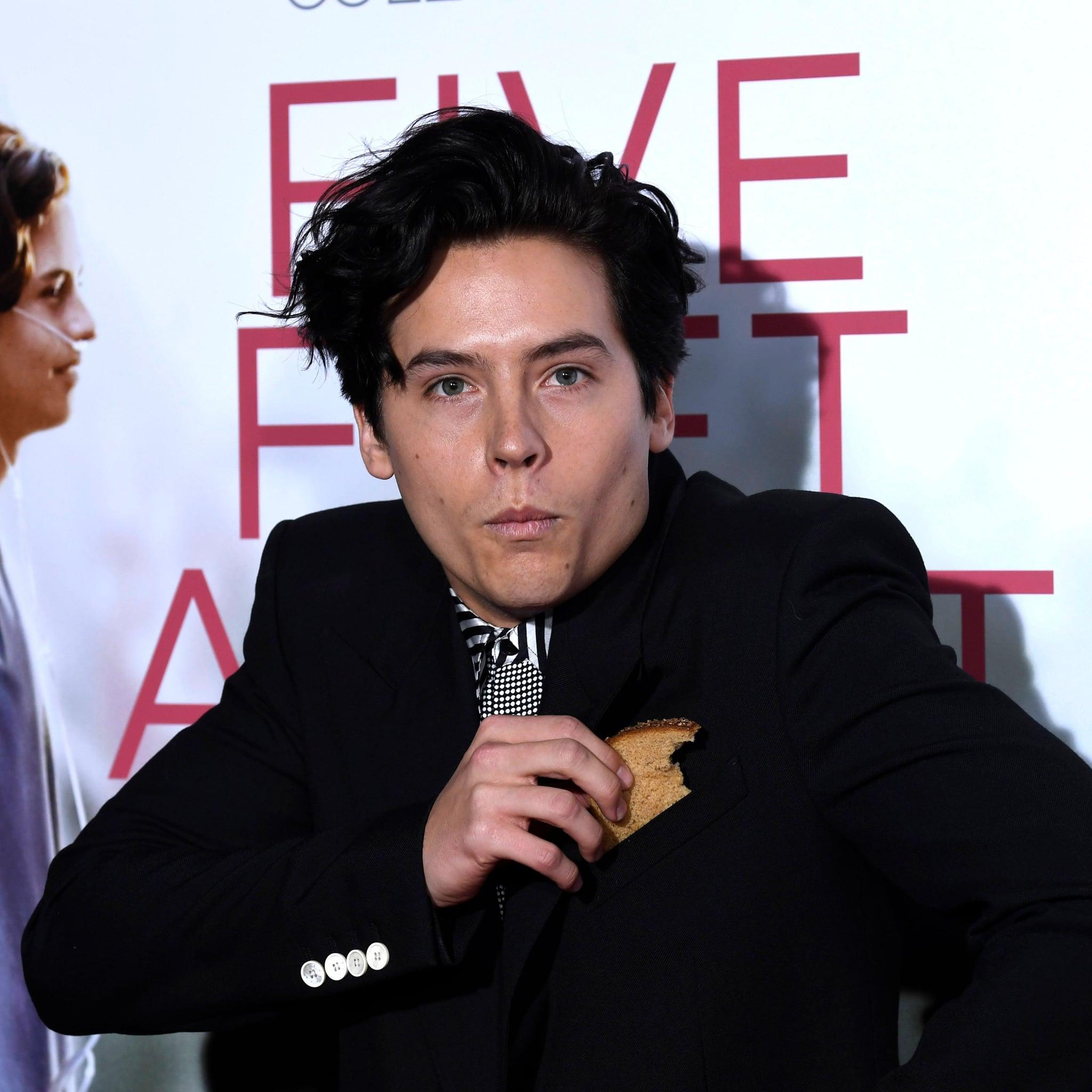 Cole Sprouse Brings Bread to Five Feet Apart Premiere. POPSUGAR