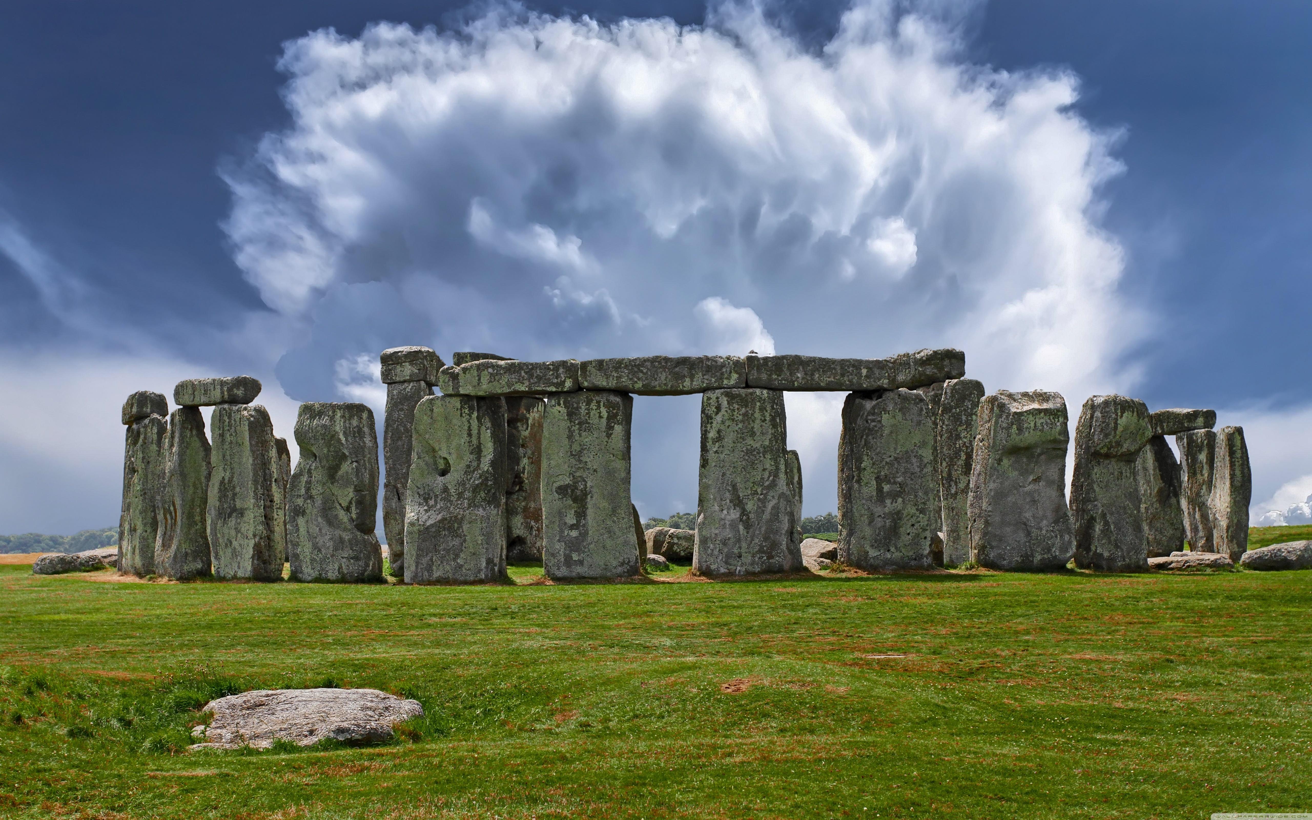 Stonehenge Historical landmark in England ❤ 4K HD Desktop Wallpaper