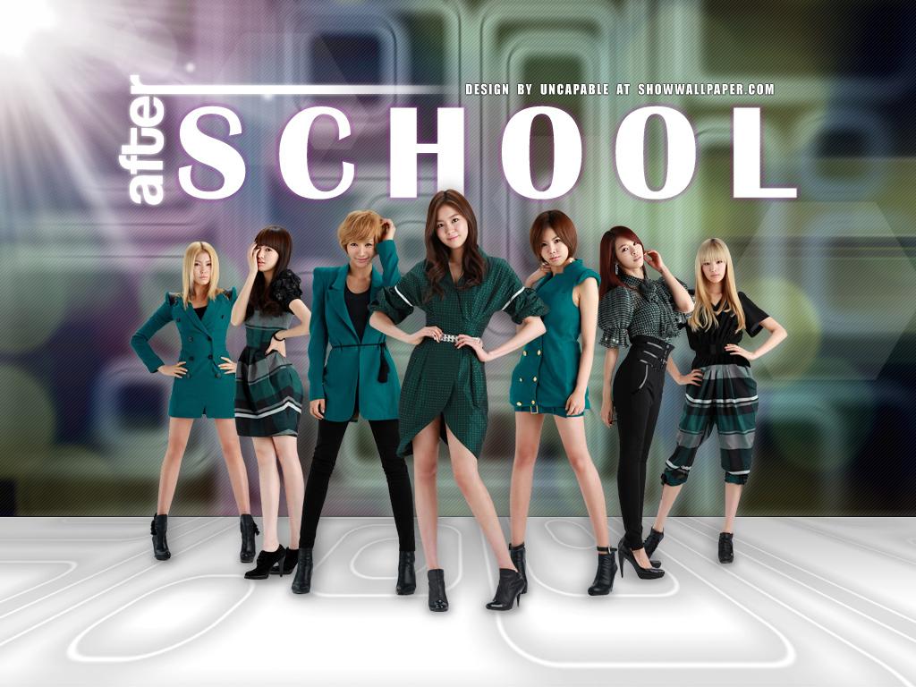After School K POP Cute Korean Girls Review And Wallpaper. Movie