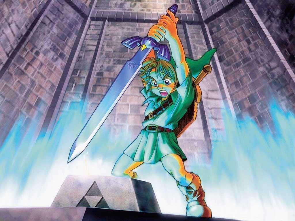 Young Link from Ocarina of Time. One of my top favorite moments