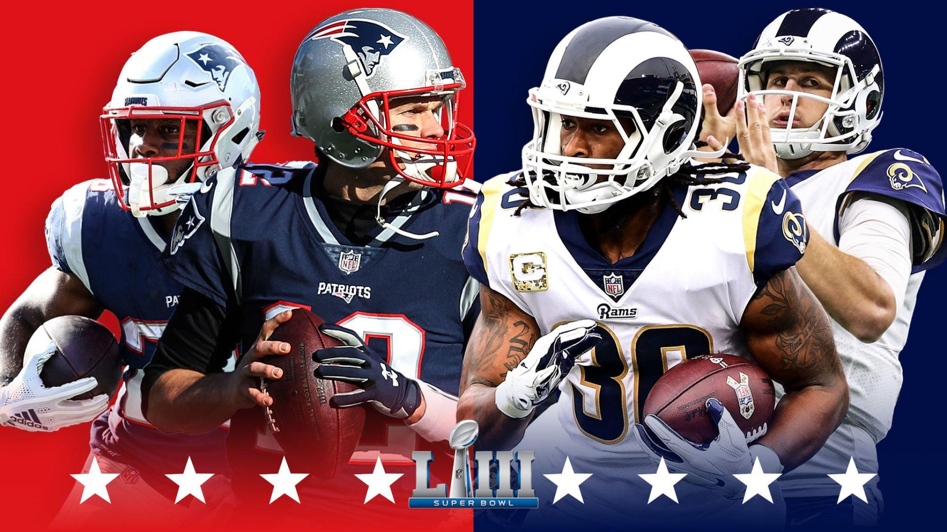 Super Bowl LIII: New England Patriots vs Los Angeles Rams live