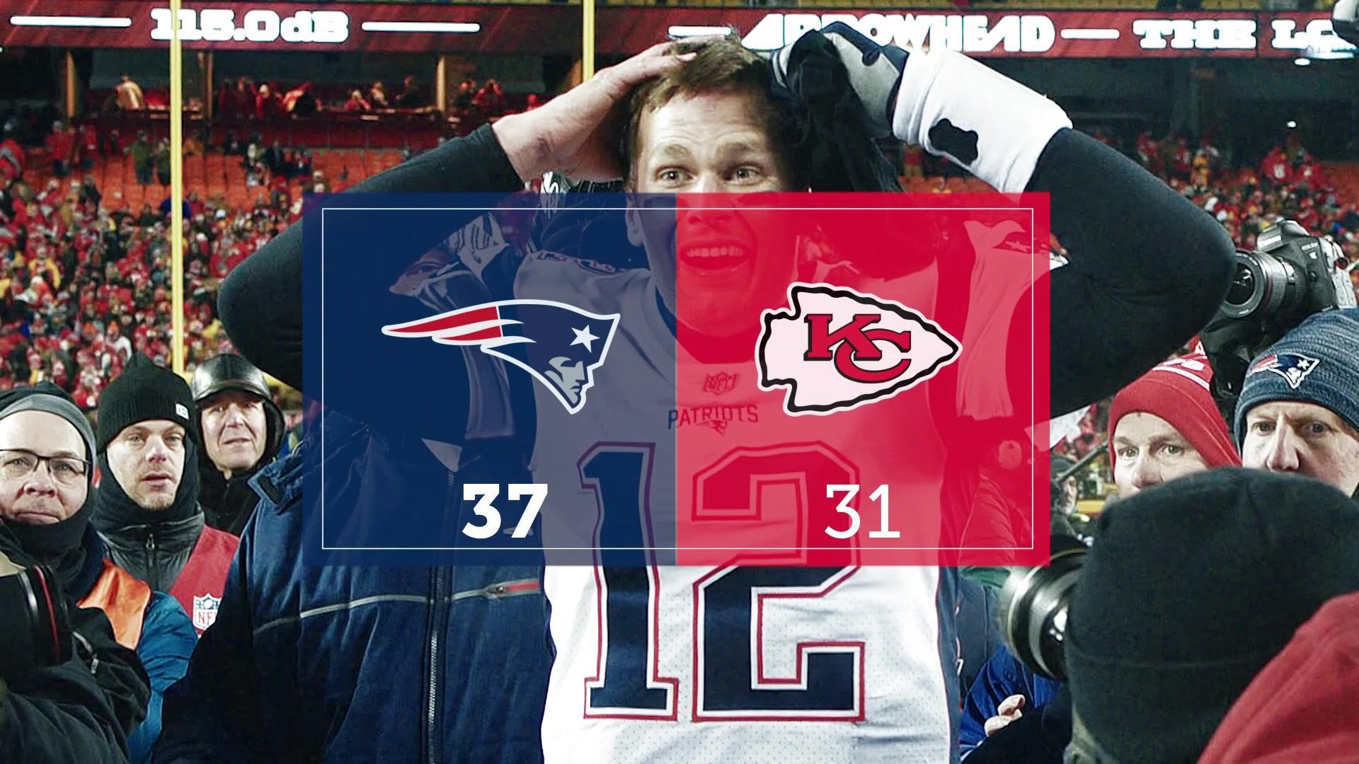 Patriots defeat Chiefs to advance to Super Bowl LIII. NBC Sports Boston