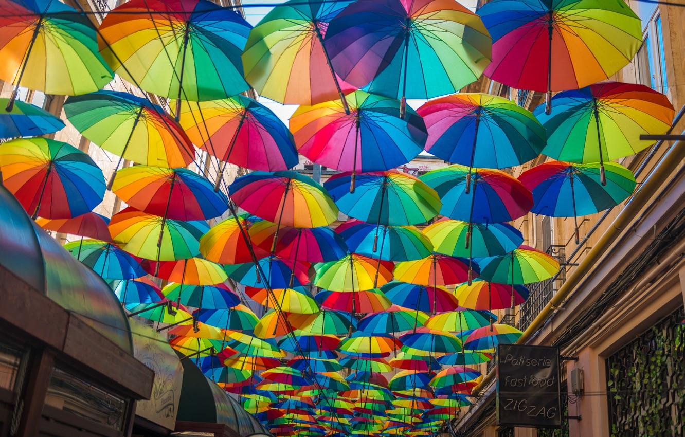 Wallpaper Umbrella, Romania, Romania, Umbrellas, Bucharest