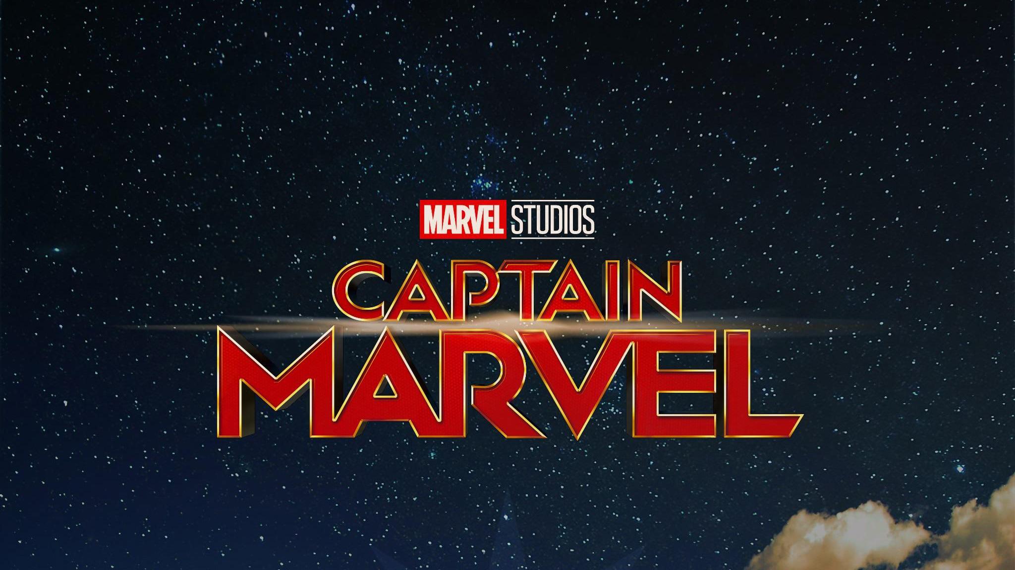 Captain Marvel Movie Logo, HD Movies, 4k Wallpaper, Image