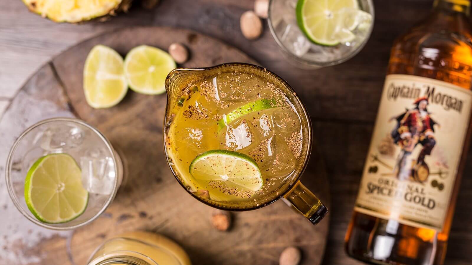 The Mix. Captain's Punch Recipe. Rum & Ginger Beer Cocktails