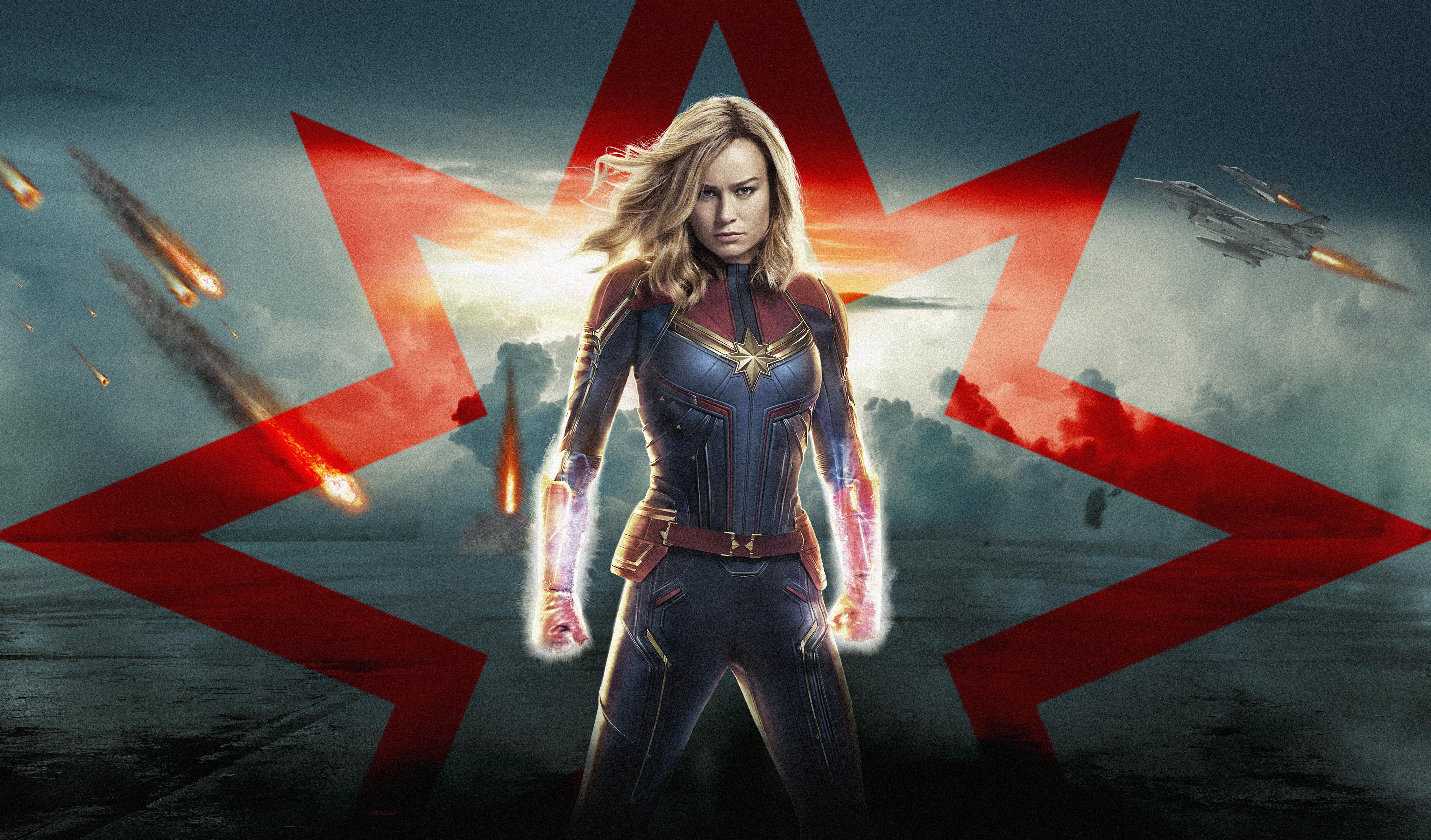 Wallpaper Captain Marvel, 4K, 8K, Movies