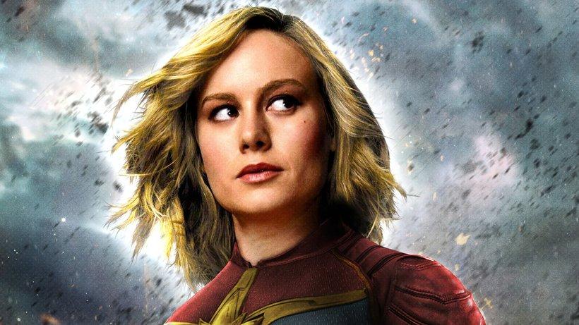 Captain Marvel Movie 2019 Brie Larson as Carol Danvers 4K