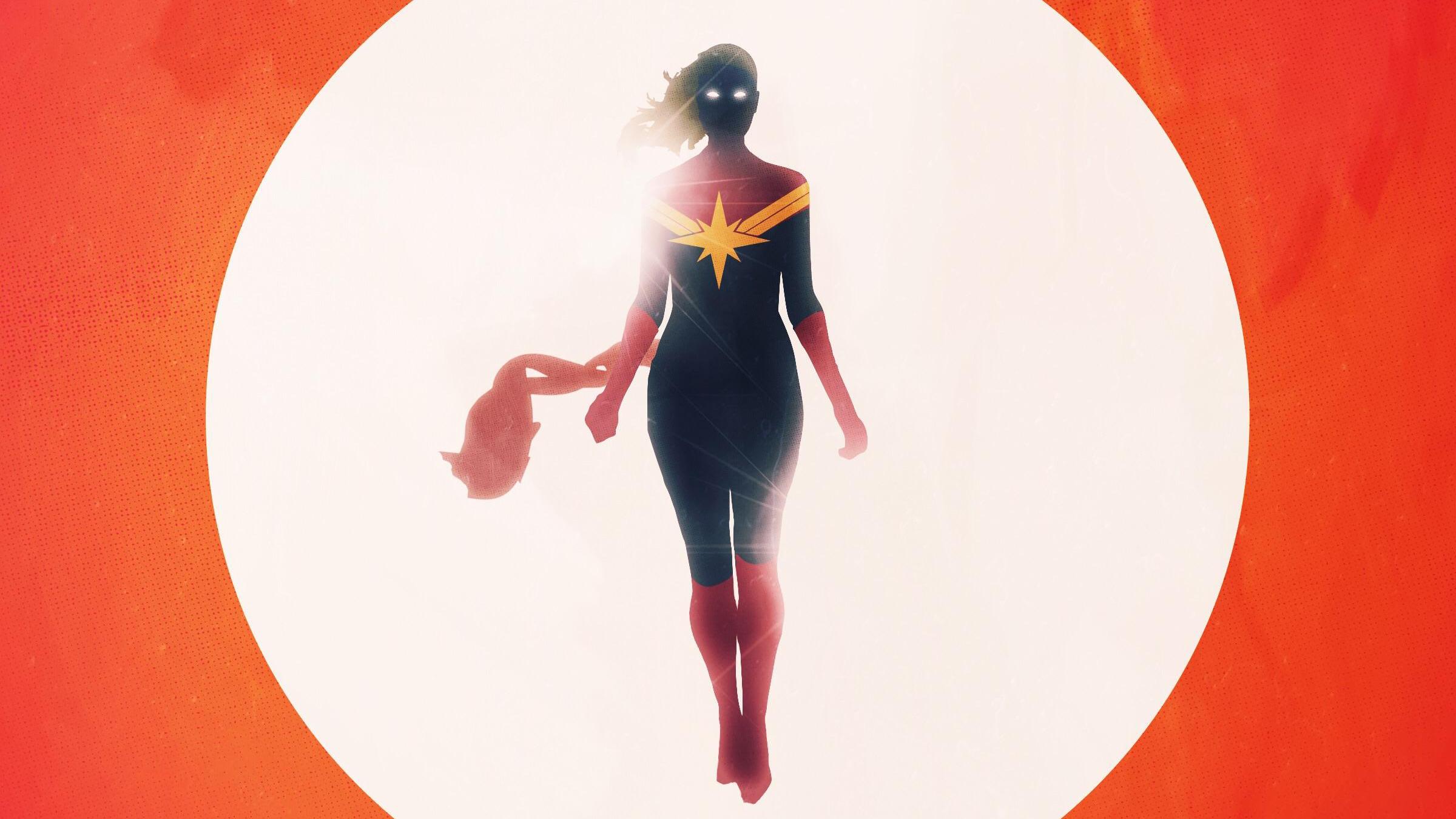 Captain Marvel 2019 Artwork, HD Movies, 4k Wallpaper, Image