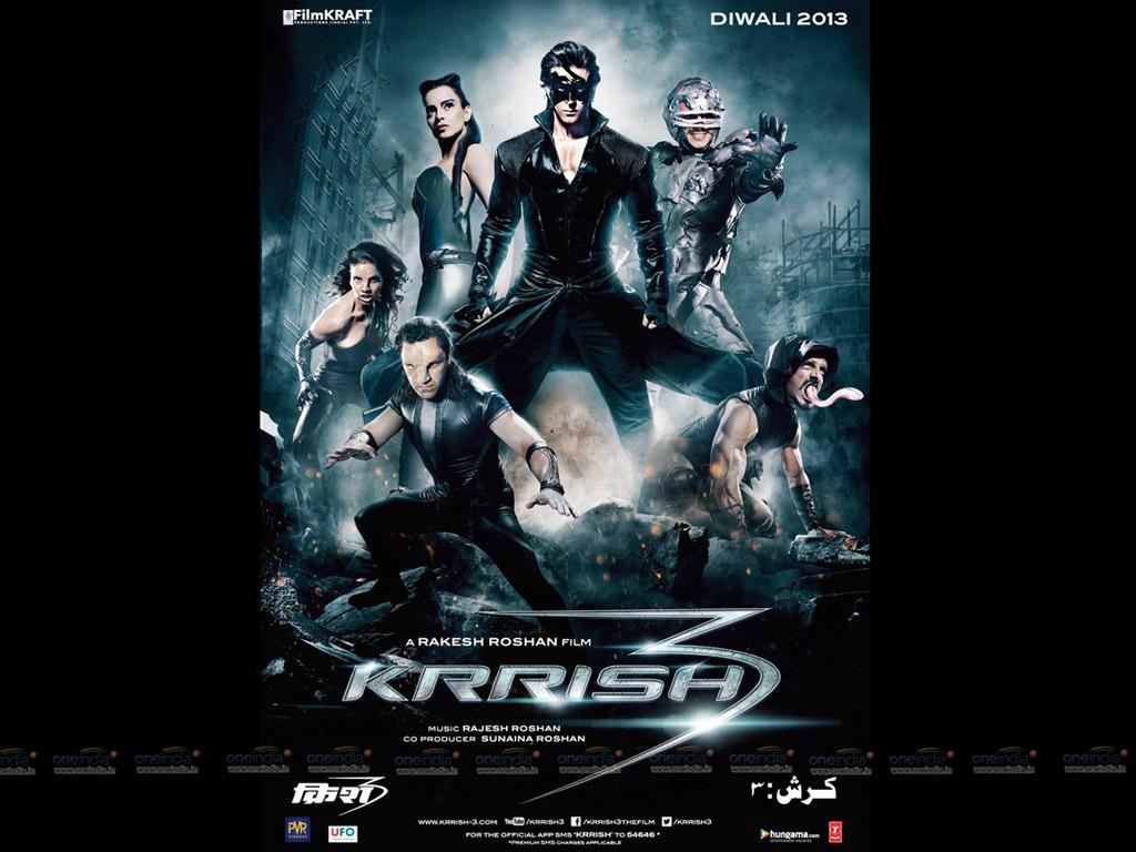 Krrish 3 HQ Movie Wallpaper. Krrish 3 HD Movie Wallpaper