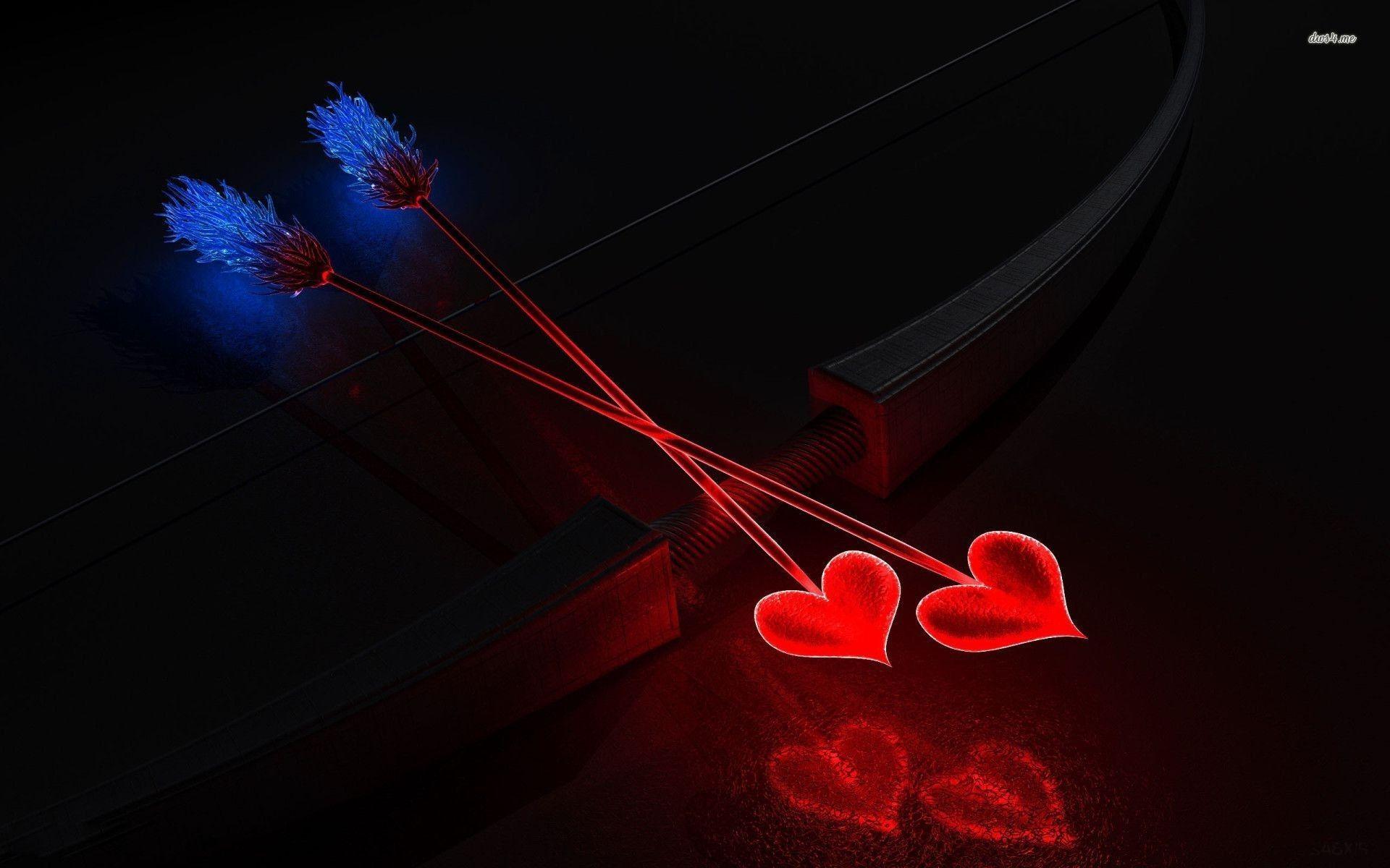 Heart Arrows Wallpaper 746112. Be My Valentine ❤