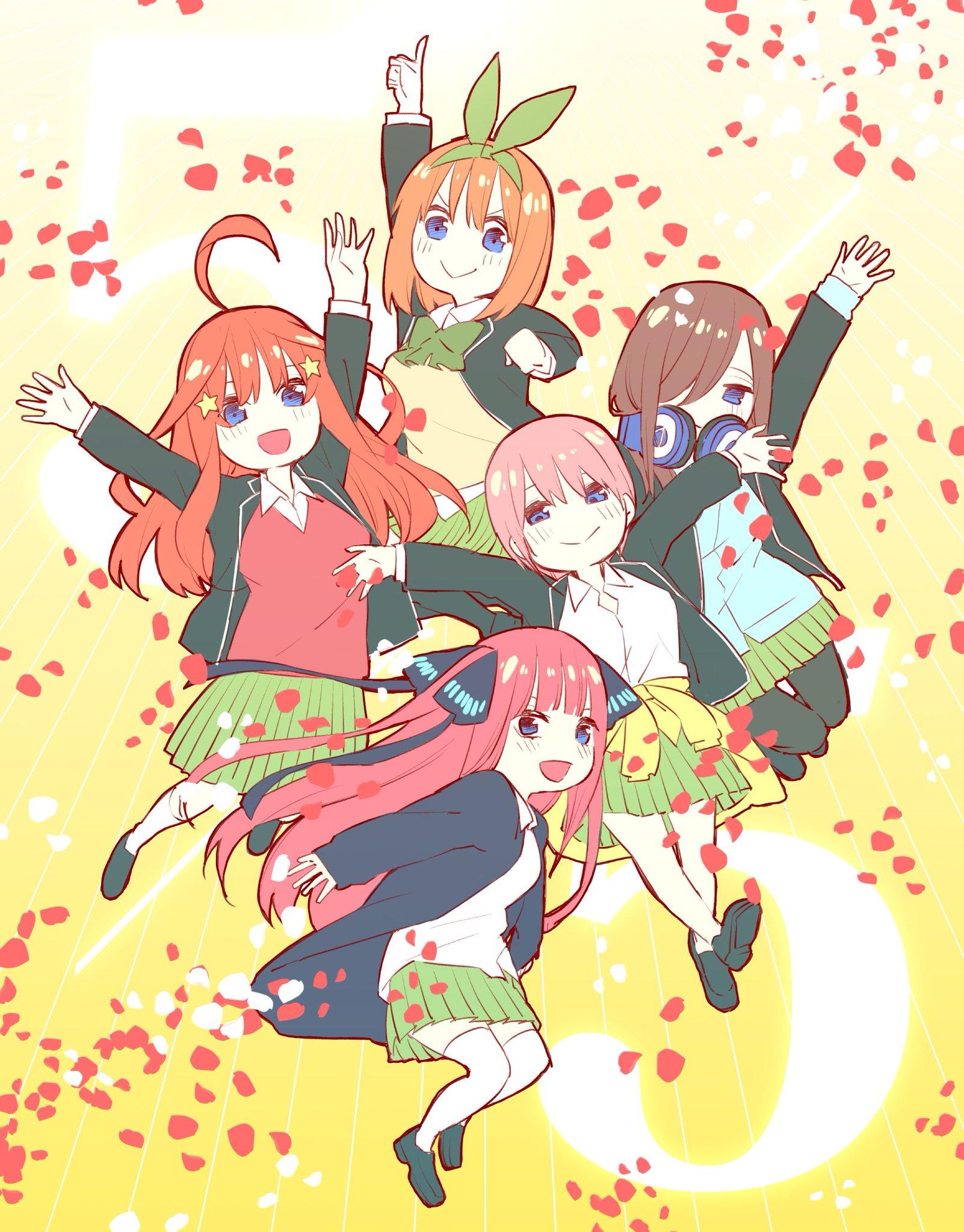 Gotoubun no Hanayome Wallpaper em 2023