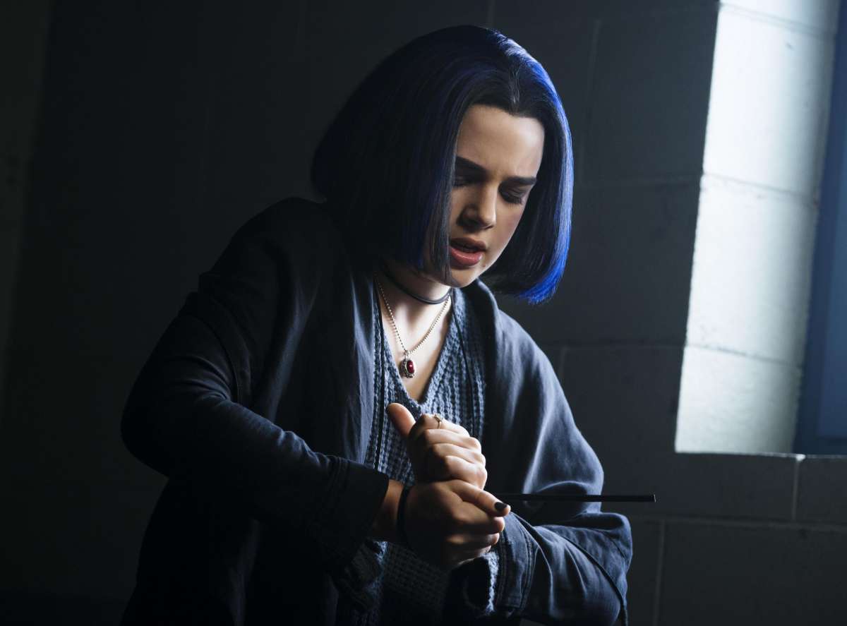 Beautiful Picture Of Teagan Croft, Raven From Titans TV Show