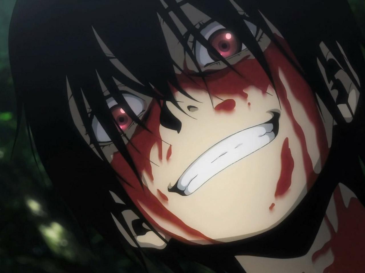 Anime psycho face