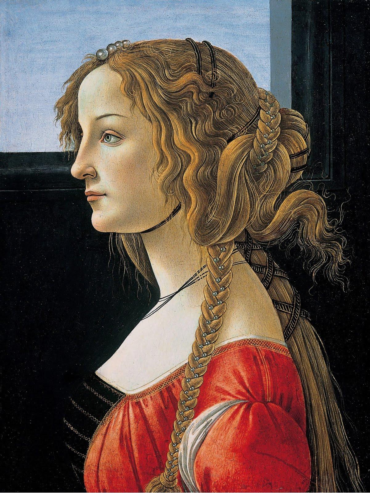 Sandro Botticelli Simonetta SWA0049829.com HD Wallpaper