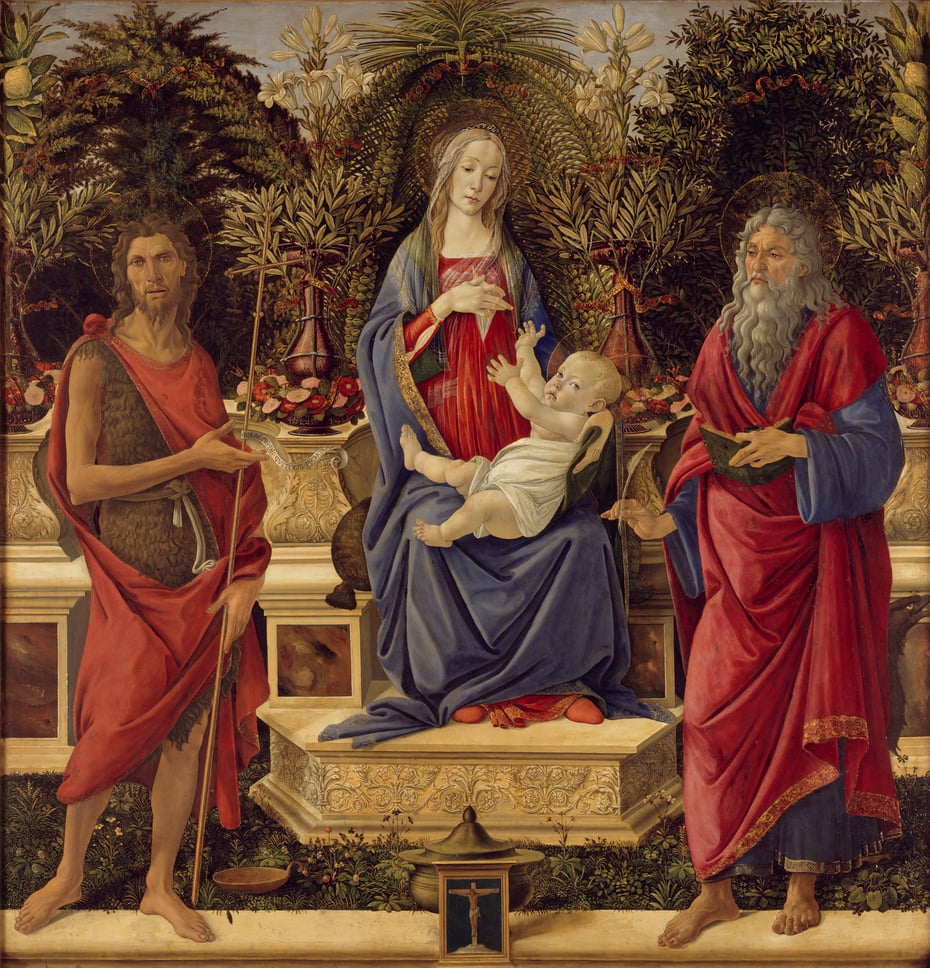 Madonna Bardi Sandro Botticelli on USEUM