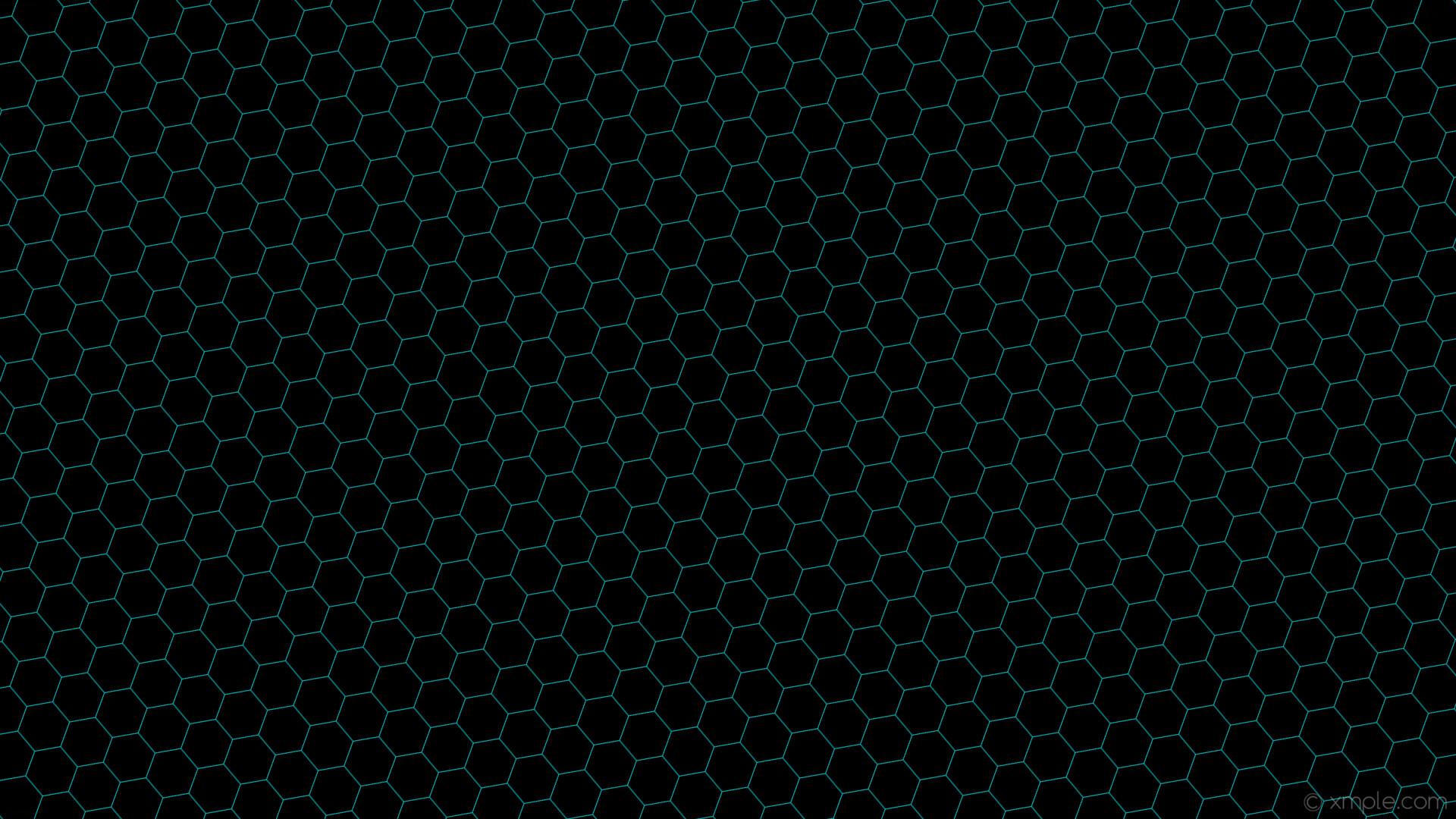 Black Honeycomb Wallpaper