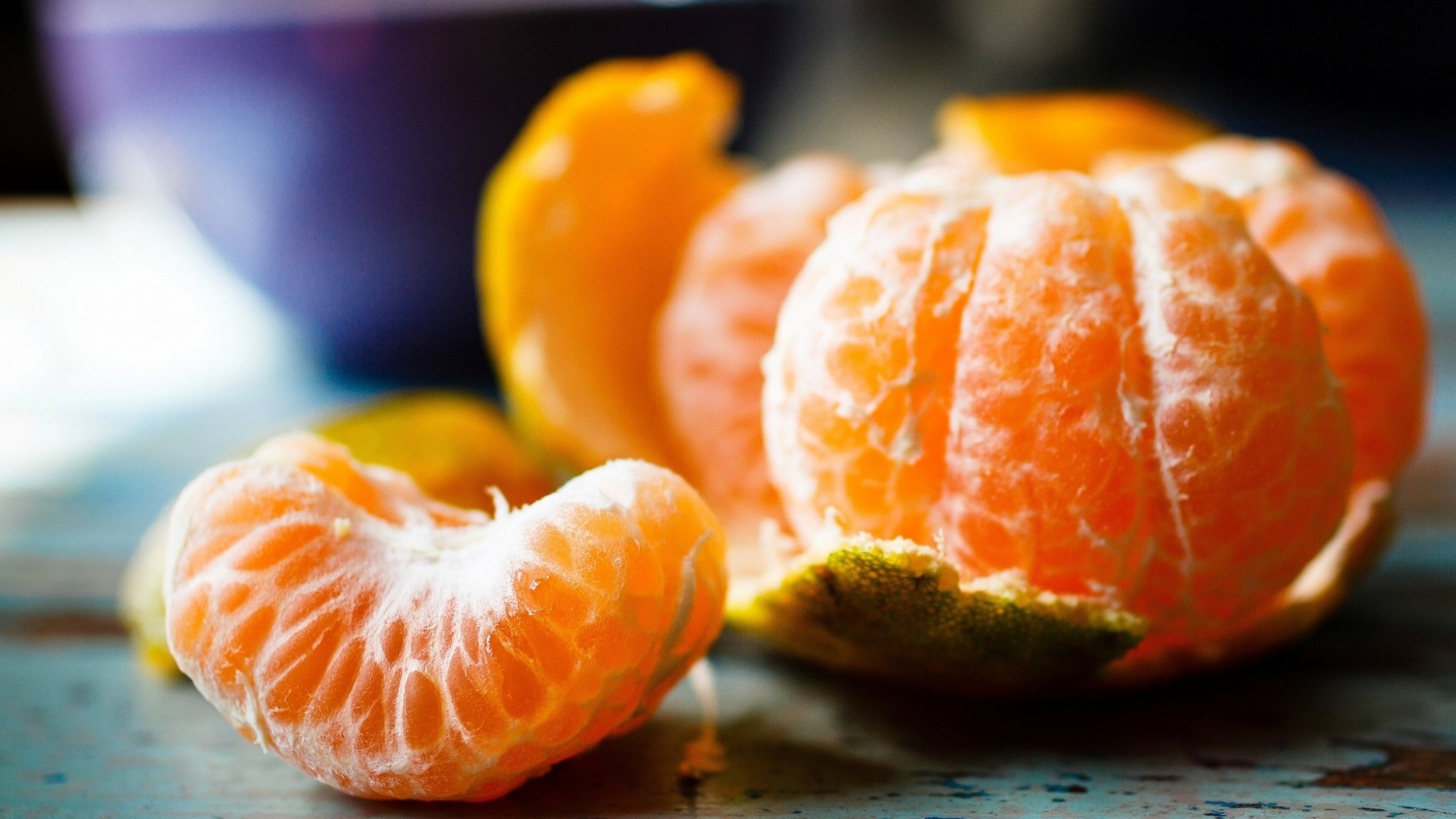 Download 3840x2160 Mandarin, Citrus, Fruits Wallpaper for UHD TV