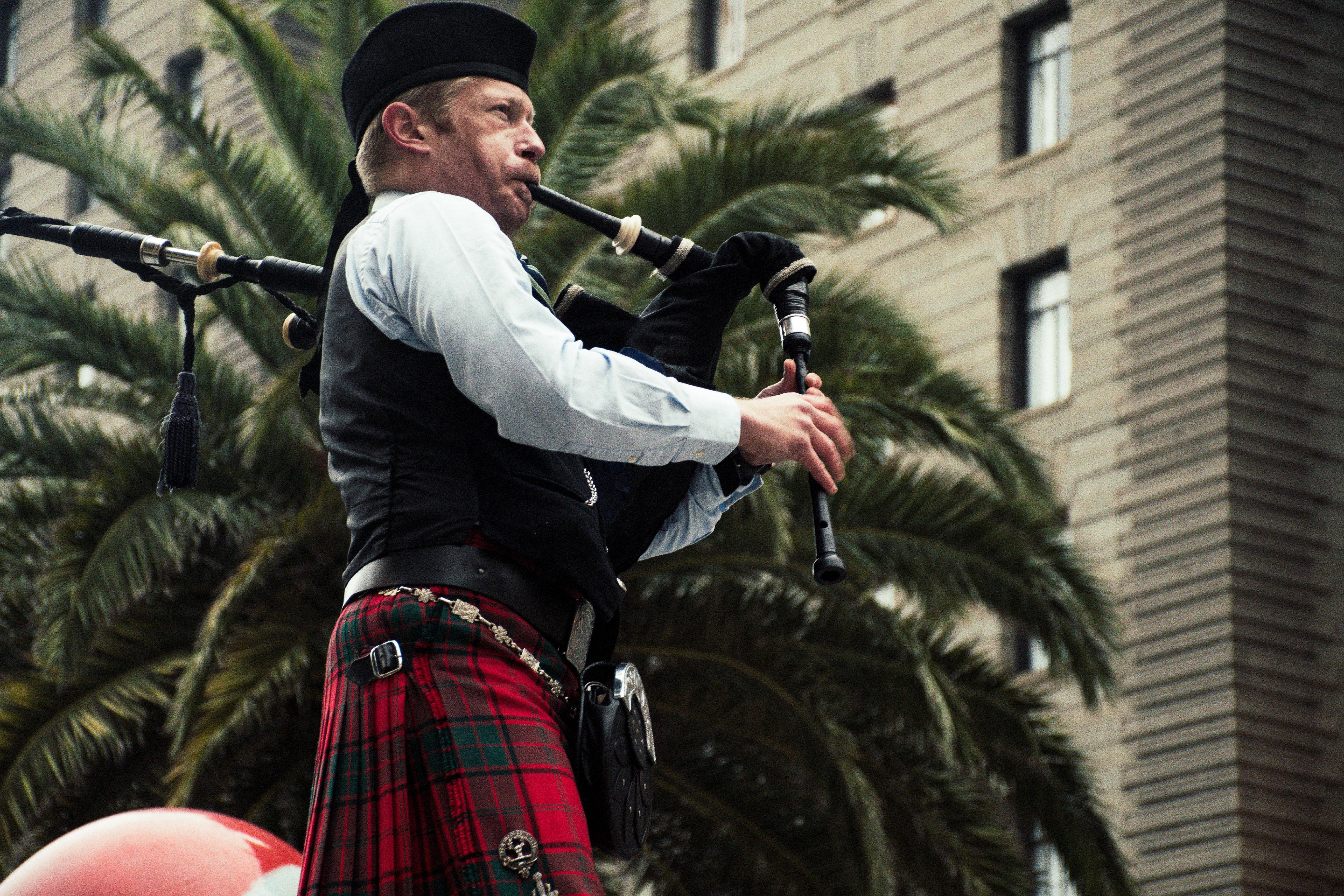 Interesting Bagpipes Photo