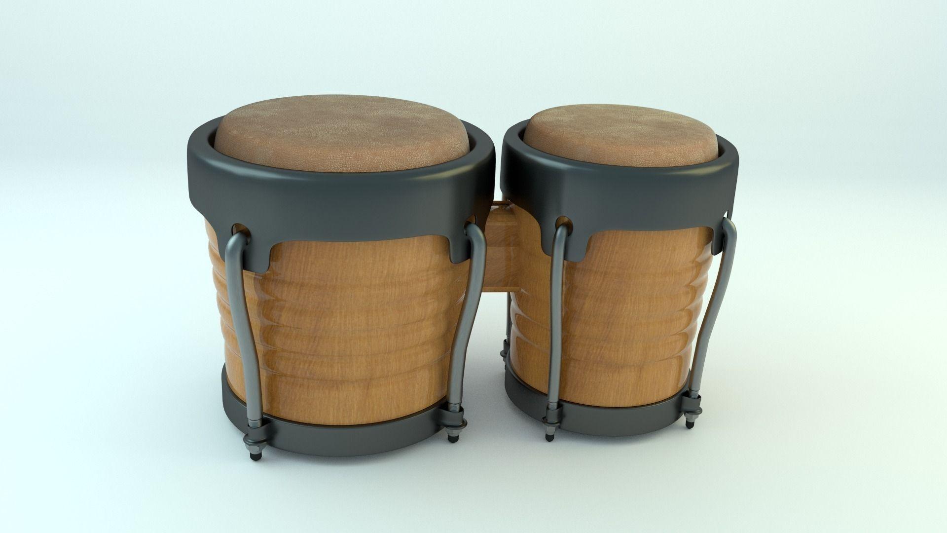 Bongo Drums 3D