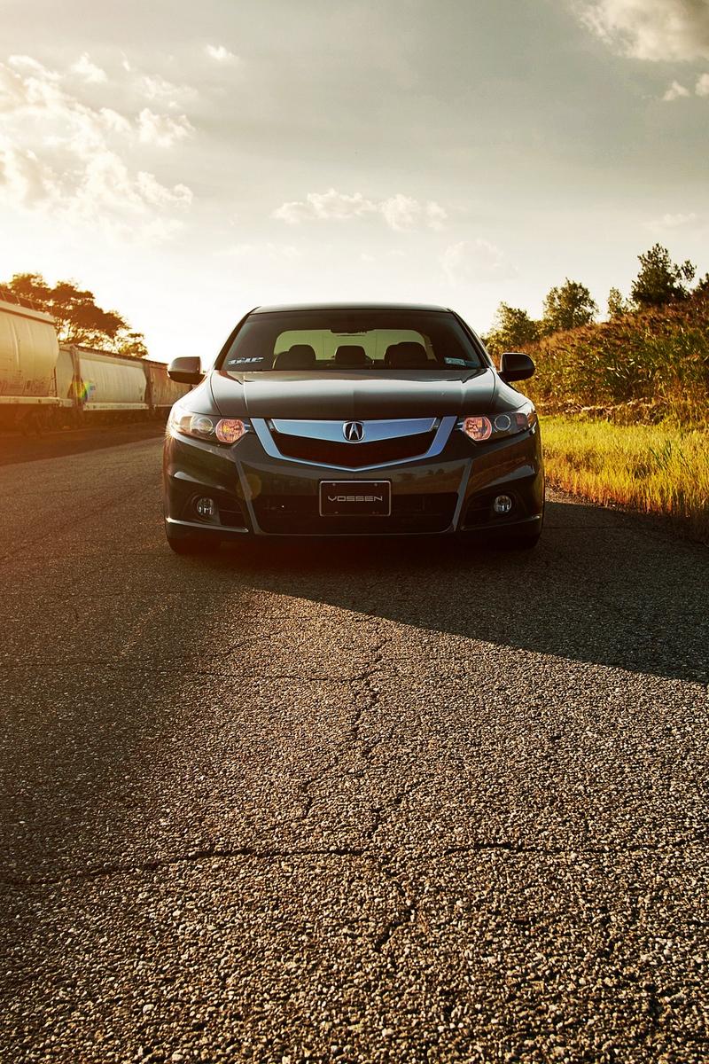 Download wallpaper 800x1200 honda, accord, acura, tsx, front view
