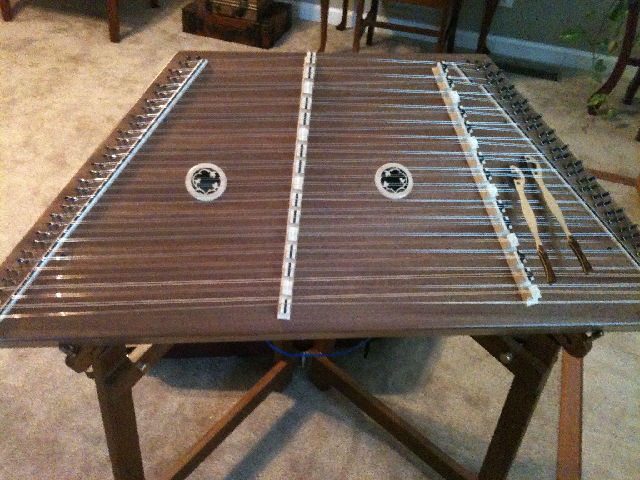 My New Dusty Strings D 45 Hammered Dulcimer... Hammered