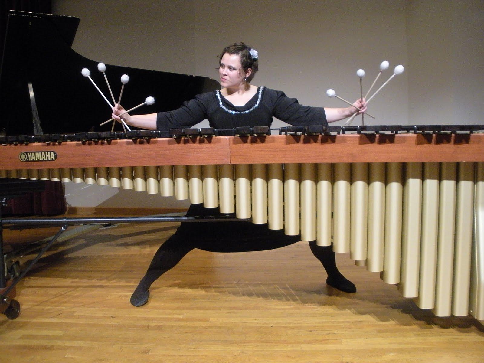 jane boxall marimba: Minneapolis clinic and concert photo