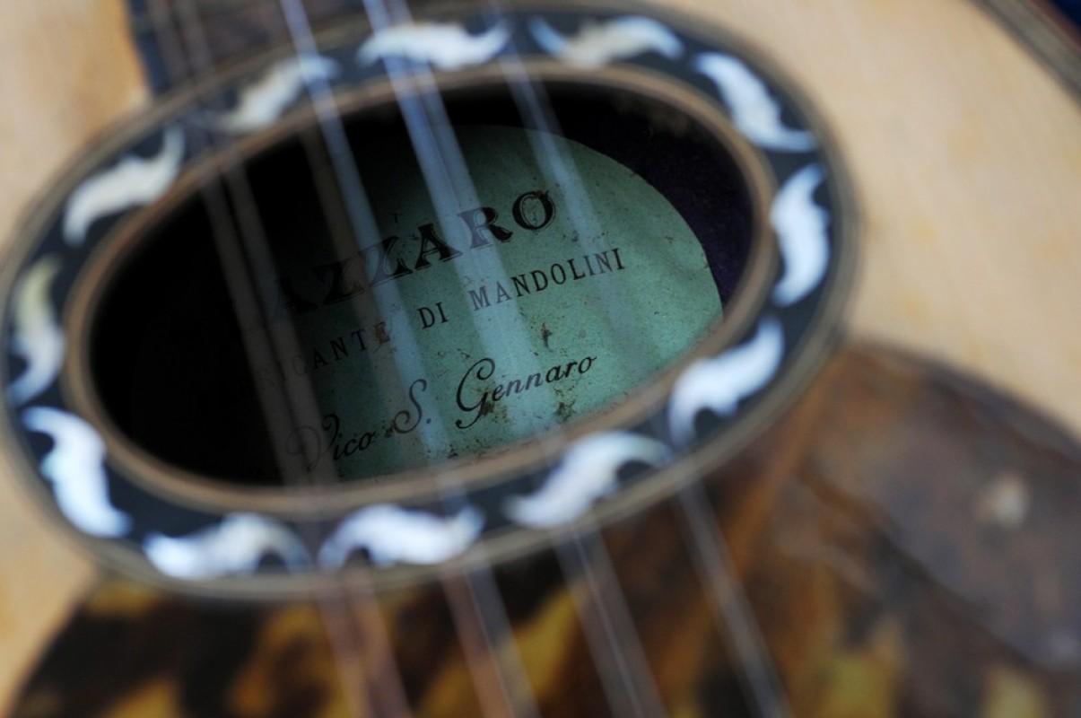 Lazzaro Mandolin, an authentic decoration accessory, vintage
