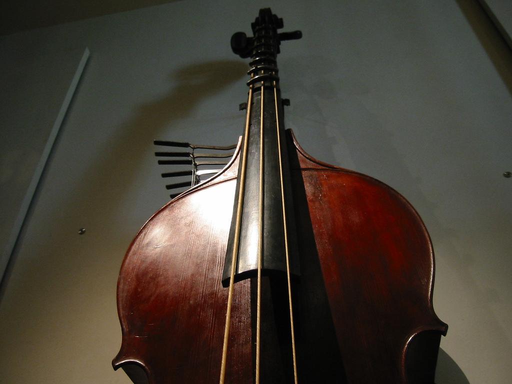 Octobass. It's at least 10' tall. The levers on the left co