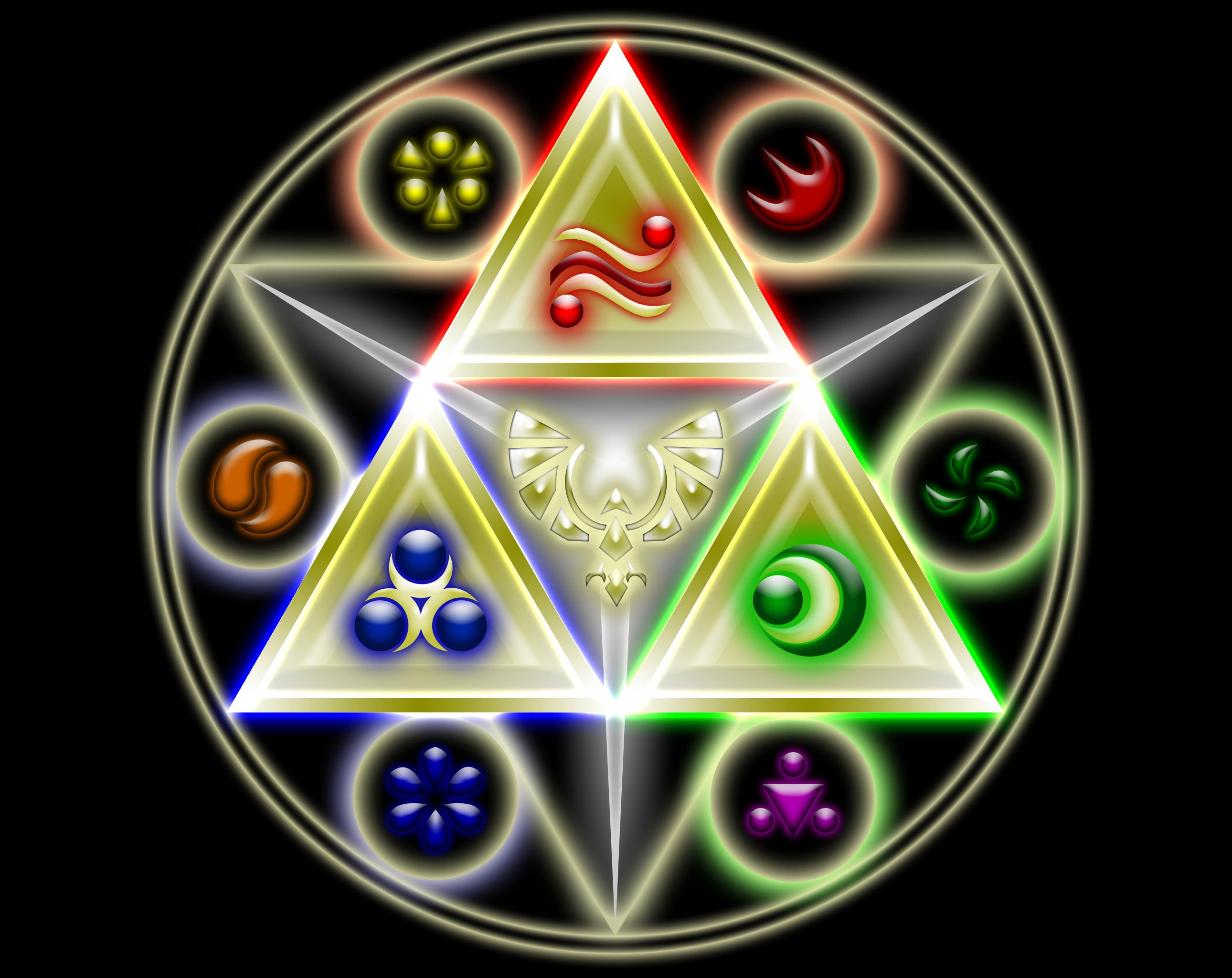 Zelda Ocarina of Time Wallpaper Triforce