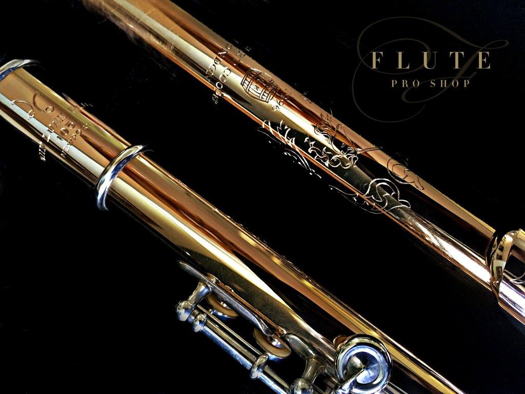 John Lunn 14 K Gold Flute No. 105