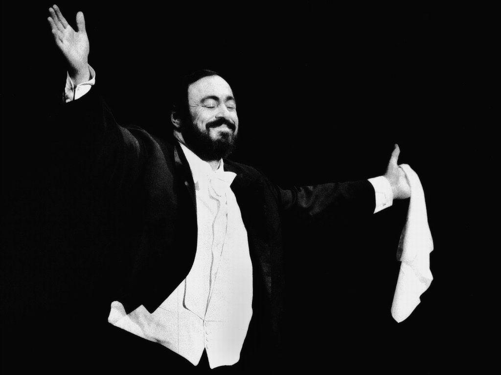 Music Wallpaper: Luciano Pavarotti. friends. Music