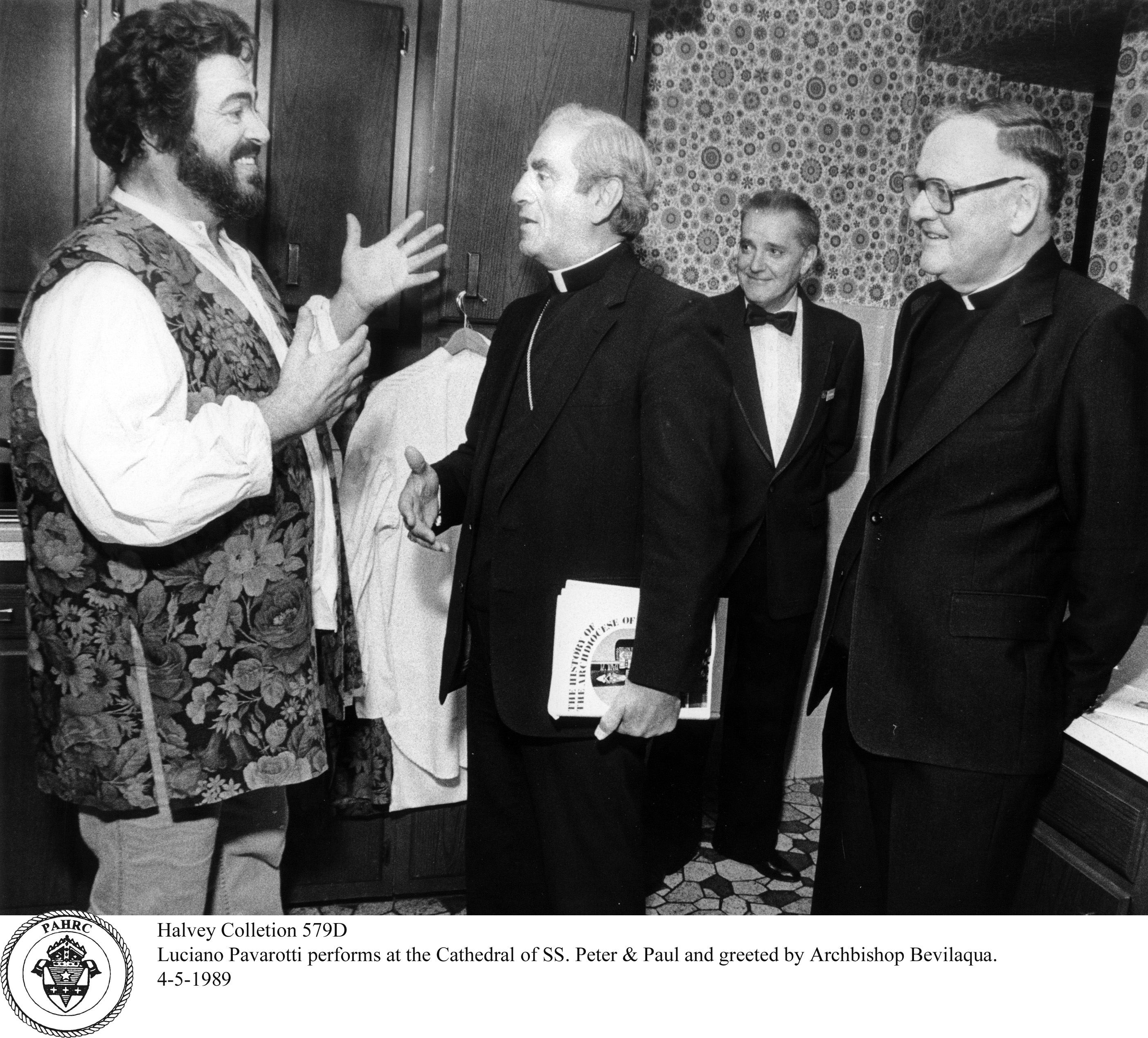 Luciano Pavarotti at Cathedral