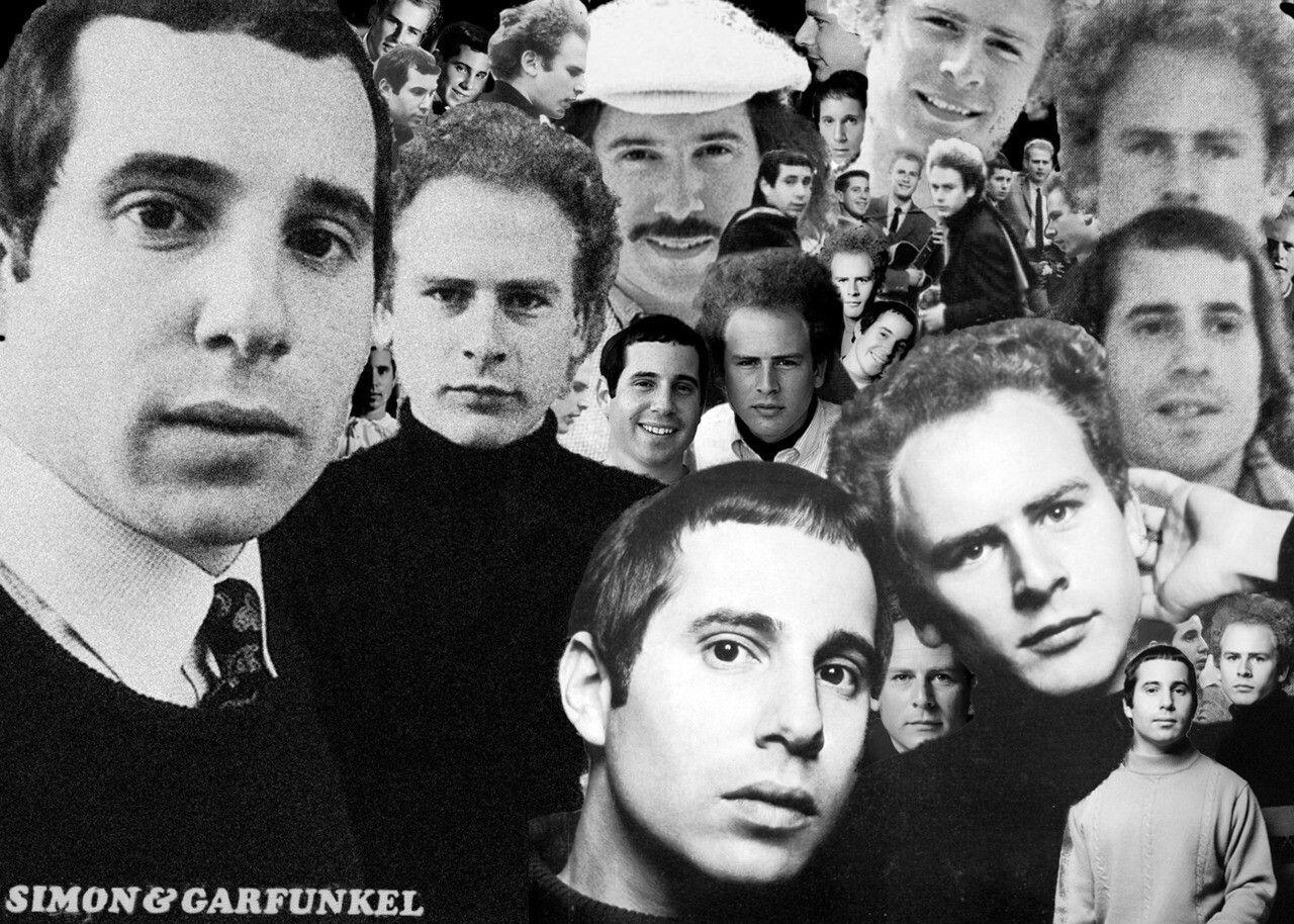 Simon and Garfunkel wallpaper. Then came the healing time, hearts