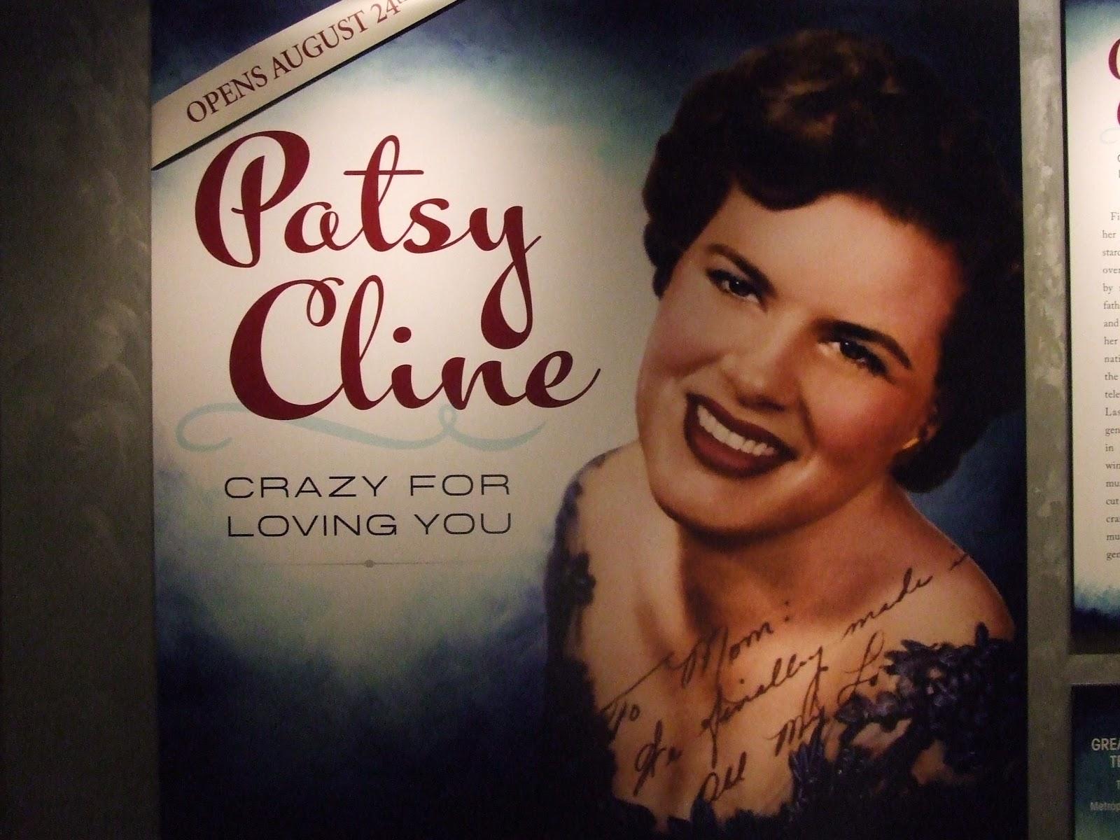 Patsy Cline, Crazy For Loving You. My written stuff